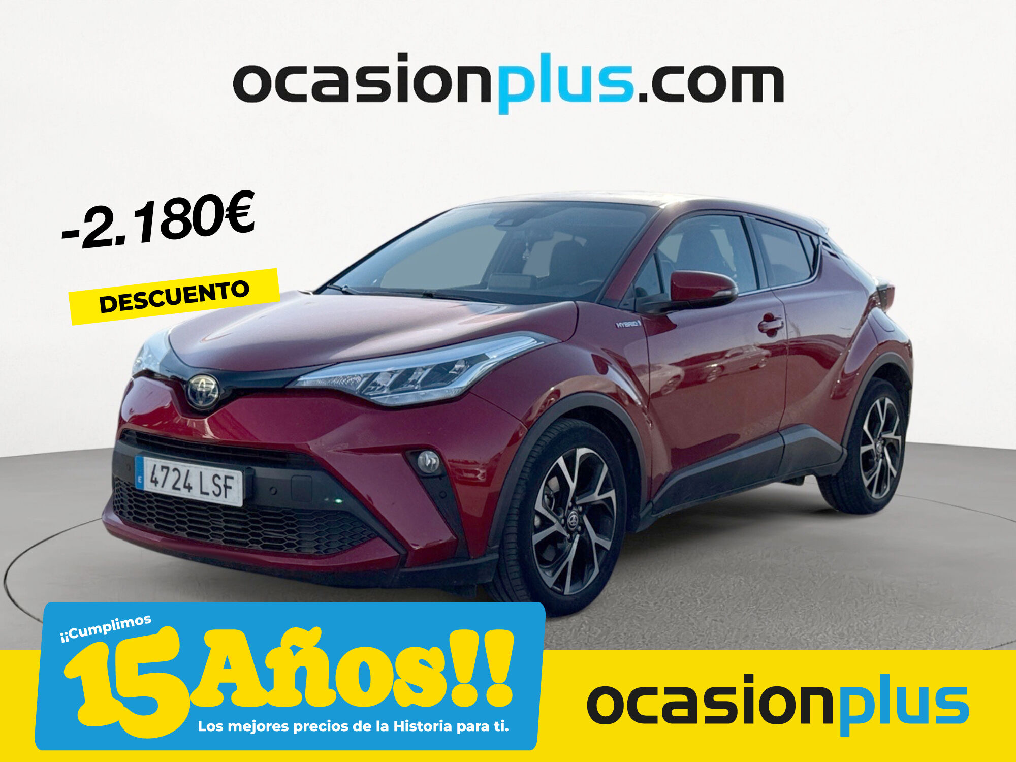 TOYOTA C-HR (1.8 125H Advance 90 kW (122 CV)) en Madrid
