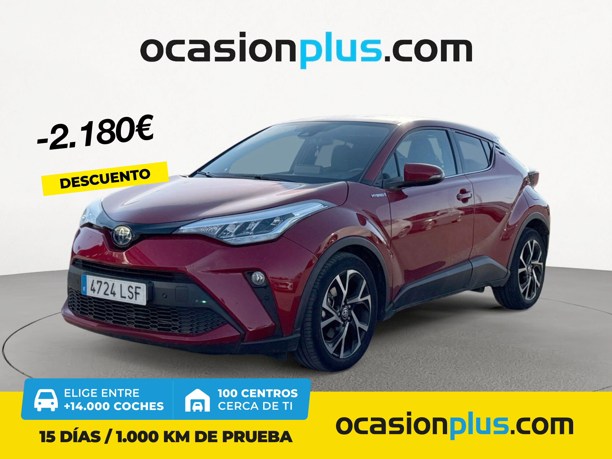 TOYOTA C-HR (1.8 125H Advance 90 kW (122 CV)) en Madrid