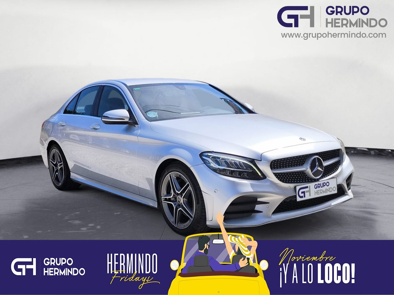 MERCEDES Clase C (220 D AMG LINE) en Pontevedra
