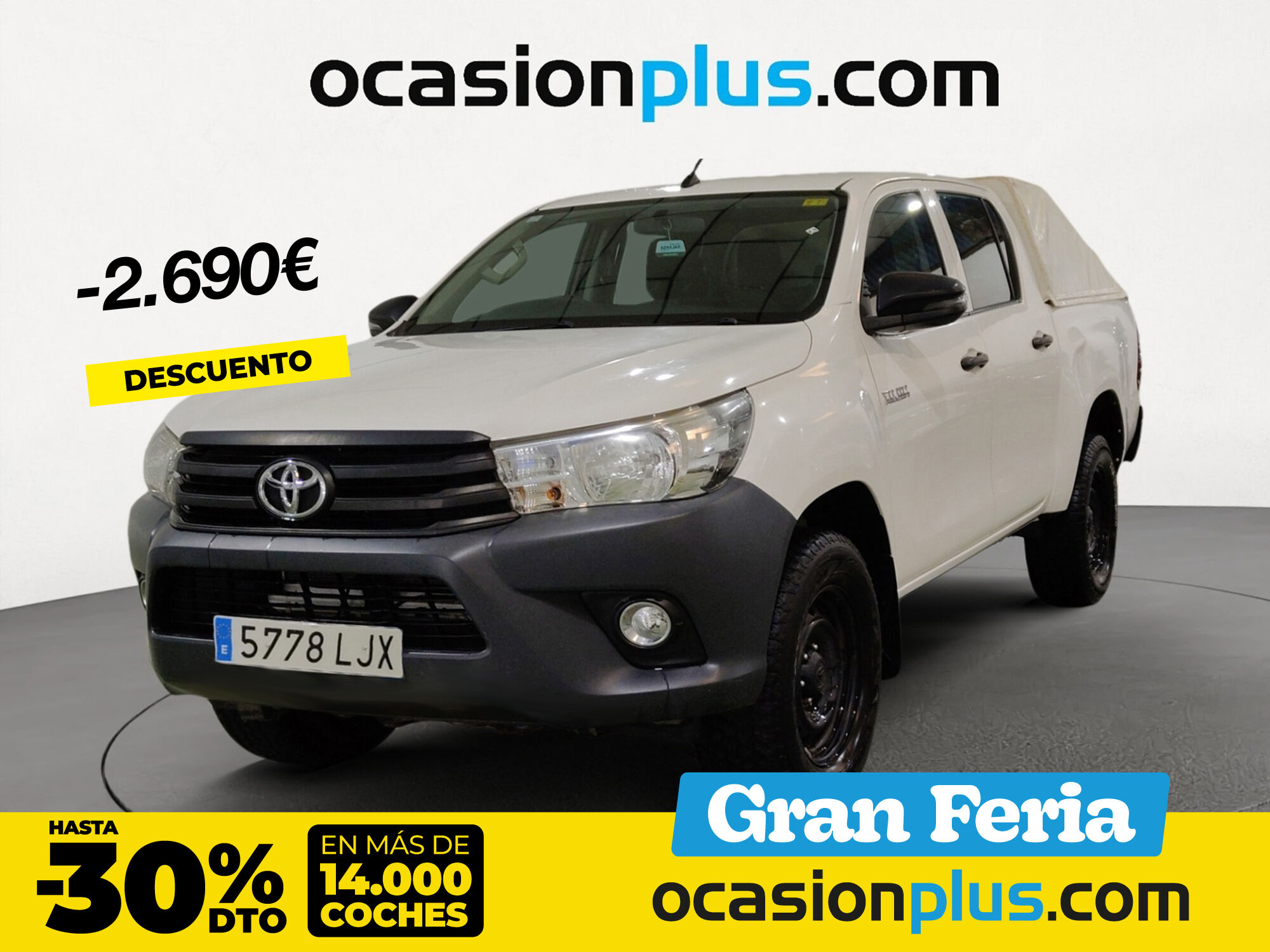 TOYOTA Hilux (2.4 D-4D Doble Cabina GX 110 kW (150 CV)) en Madrid