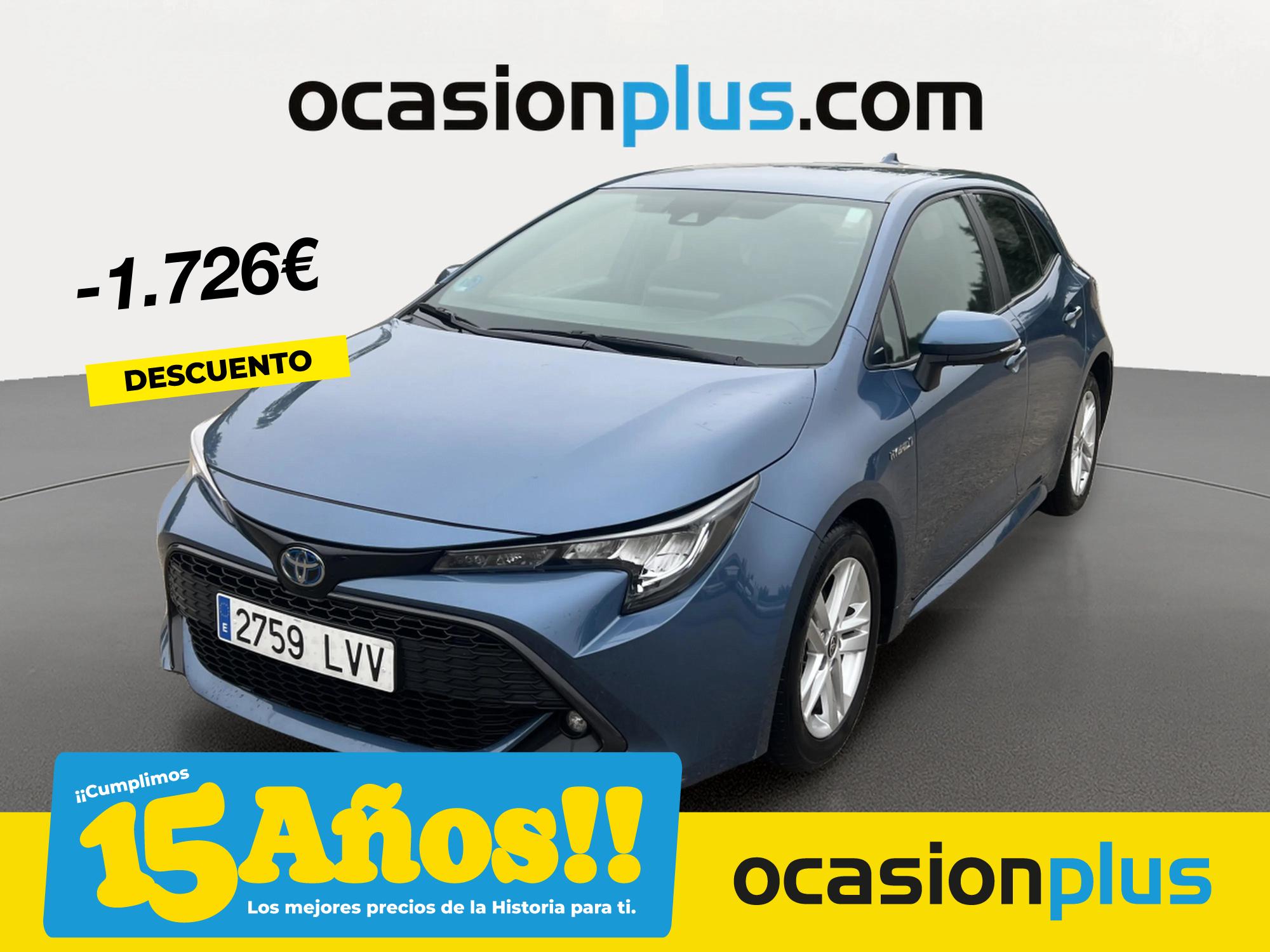 TOYOTA Corolla (1.8 125 Híbrido Active Tech E-CVT 90 kW (122 CV)) en Madrid