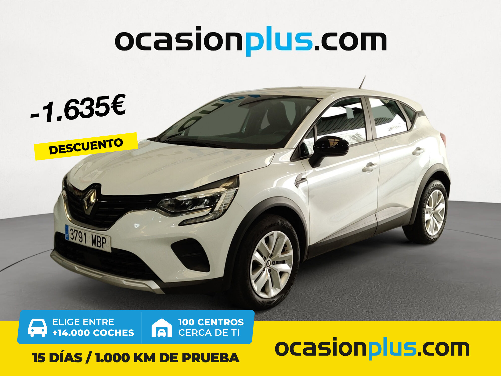 RENAULT Captur (Intens TCe GLP 74 kW (100 CV)) en Madrid