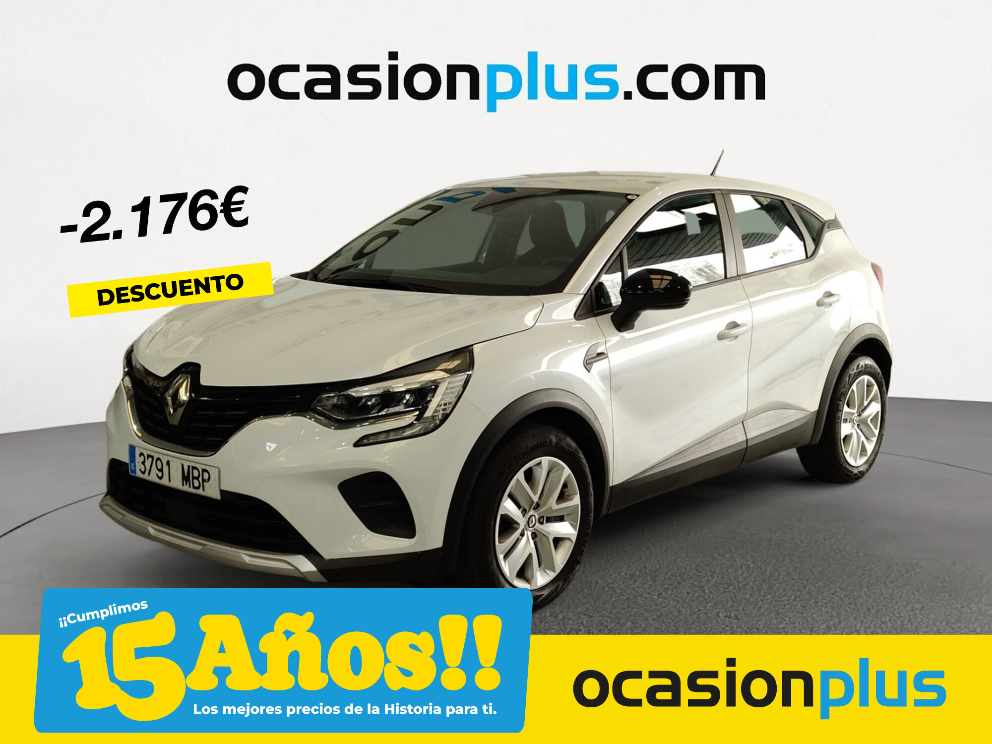 RENAULT Captur (Intens TCe GLP 74 kW (100 CV)) en Madrid