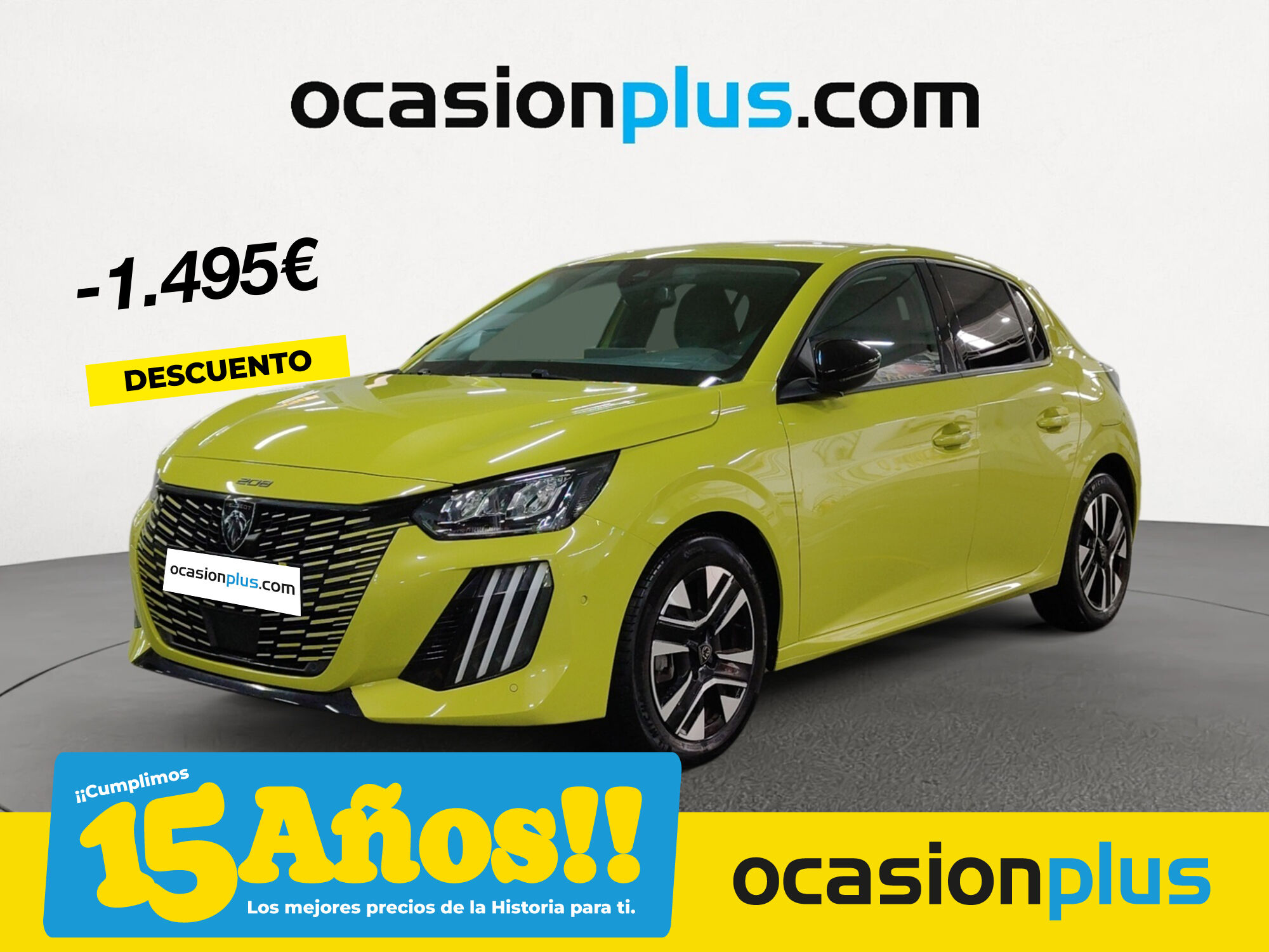 PEUGEOT 208 (PureTech 100 Allure 75 kW (100 CV)) en Madrid