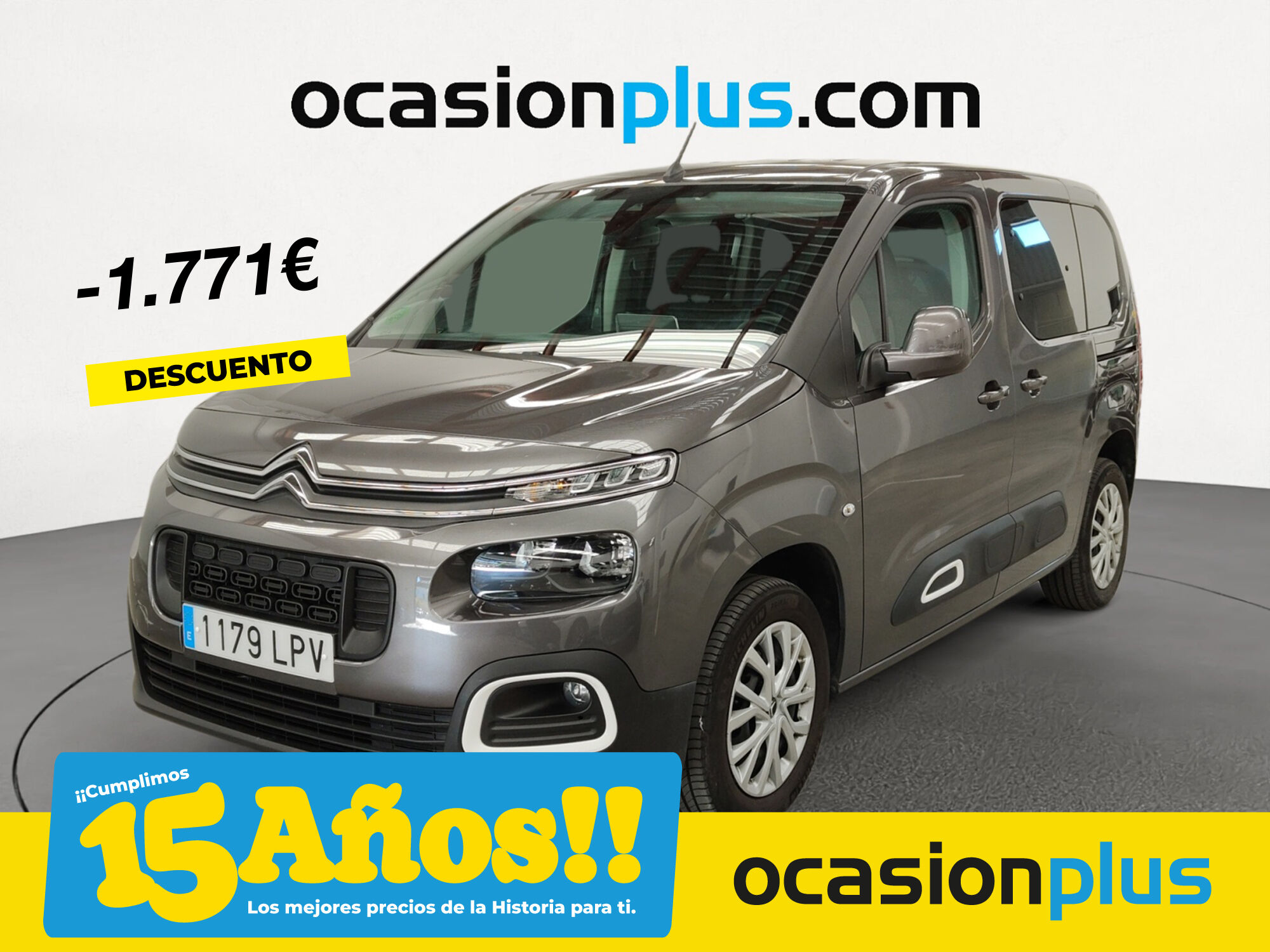 CITROEN Berlingo (BlueHDi 100 S&S Talla M Feel 75 kW (102 CV)) en Madrid