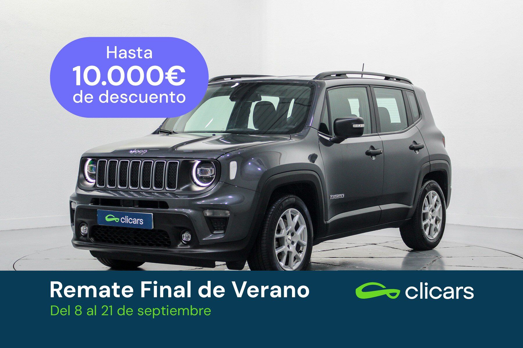 JEEP Renegade (Renegade 1.5 MHEV Altitude 96KW) en Madrid