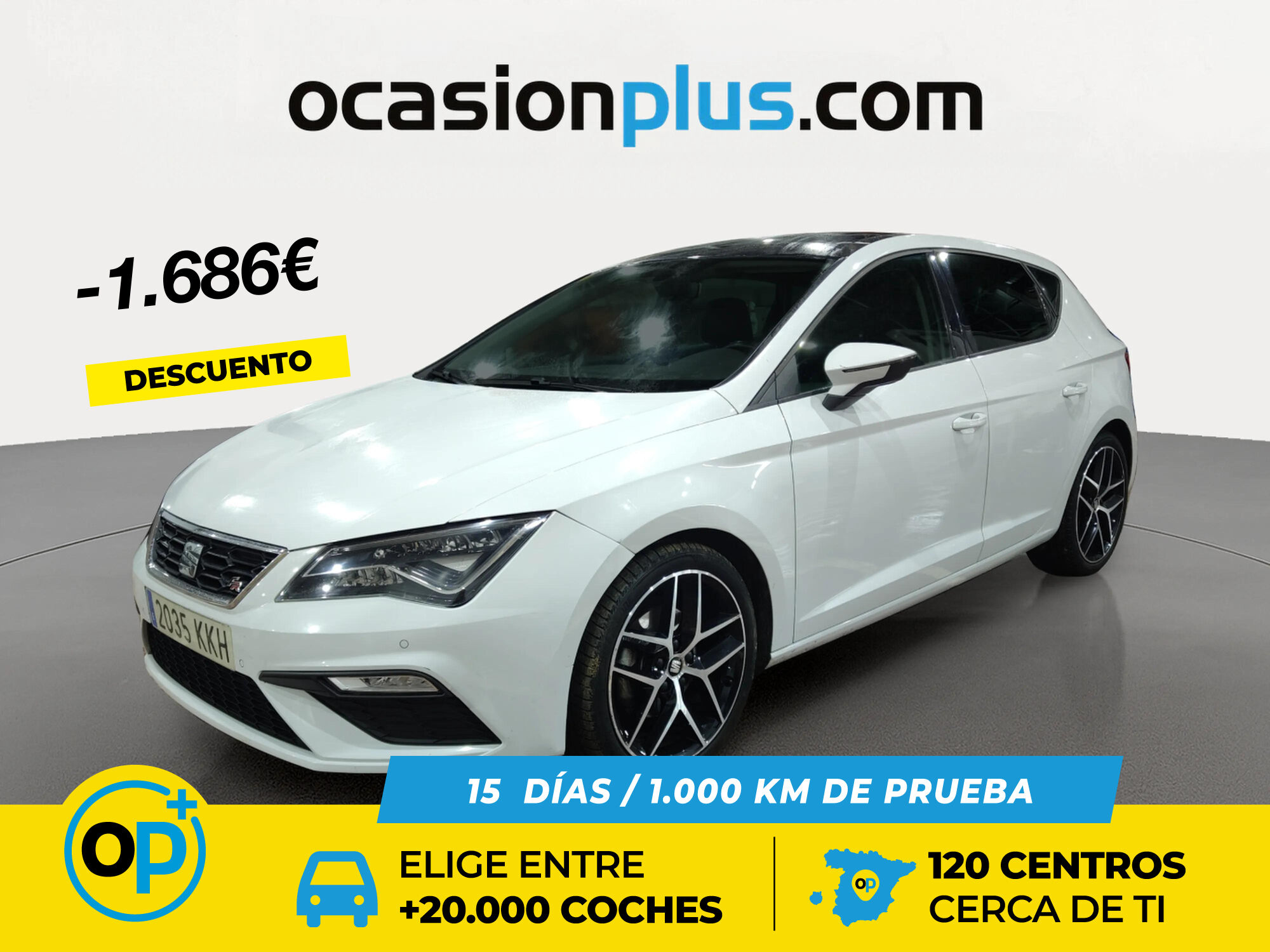 SEAT León (1.4 TSI S&S ACT FR Plus DSG7 110 kW (150 CV)) en Madrid