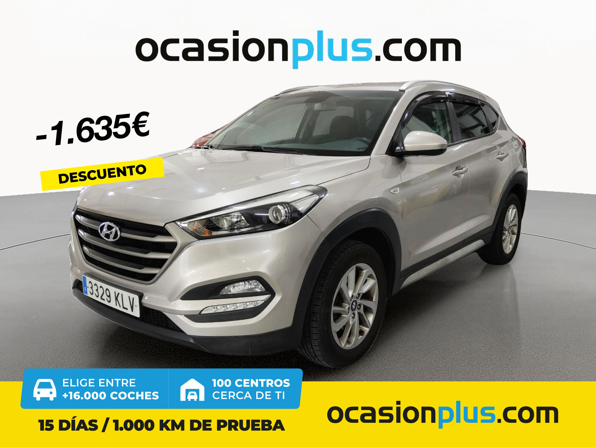 HYUNDAI Tucson (1.6 TGDI Klass 4x2 130 kW (177 CV)) en Madrid