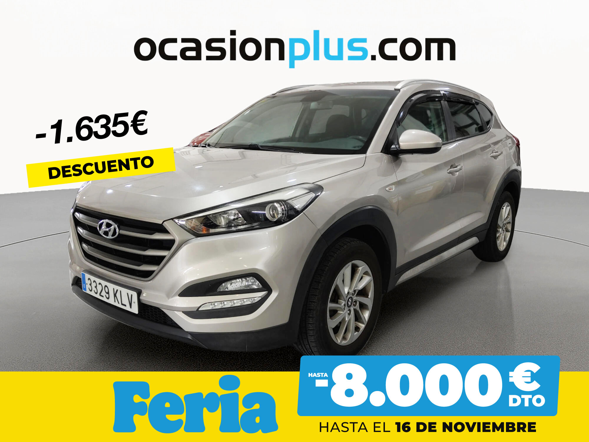 HYUNDAI Tucson (1.6 TGDI Klass 4x2 130 kW (177 CV)) en Madrid