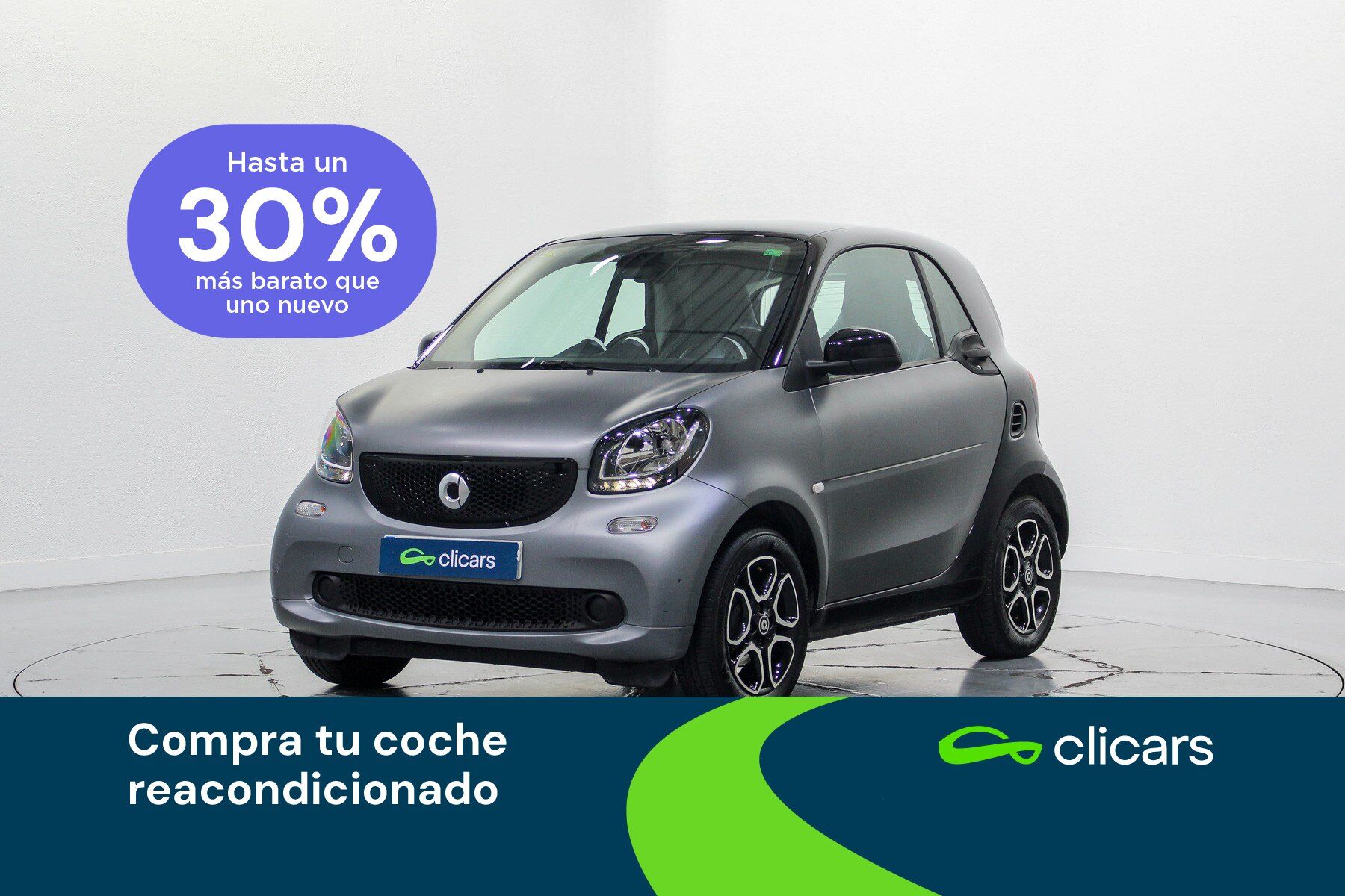 SMART Fortwo (Fortwo Coupé 52 Prime Aut.) en Madrid