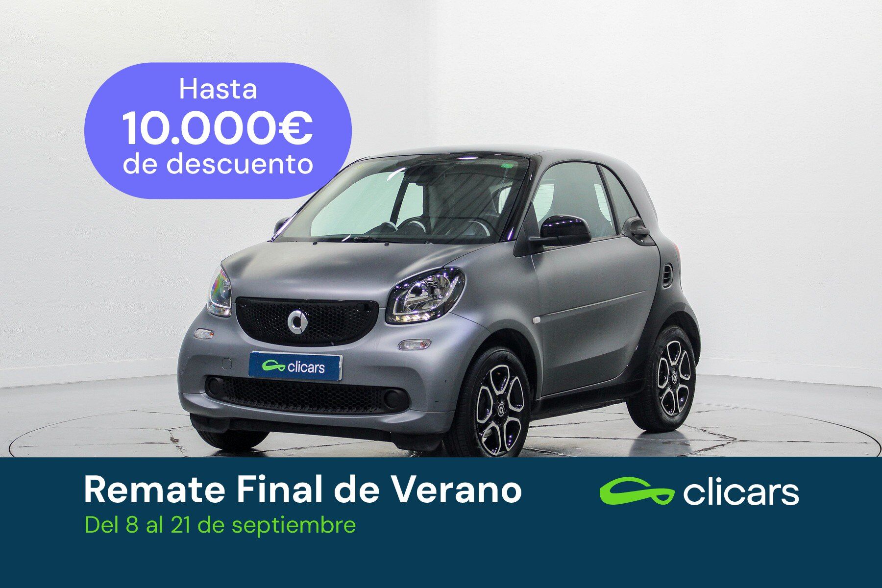 SMART Fortwo (Fortwo Coupé 52 Prime Aut.) en Madrid