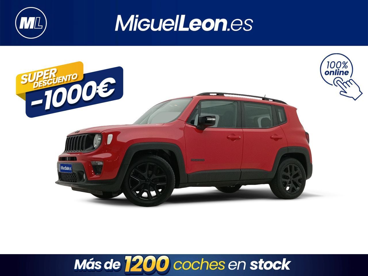 JEEP Renegade (Night Eagle II 1.0G 88kW (120CV) 4x2) en Palmas, Las
