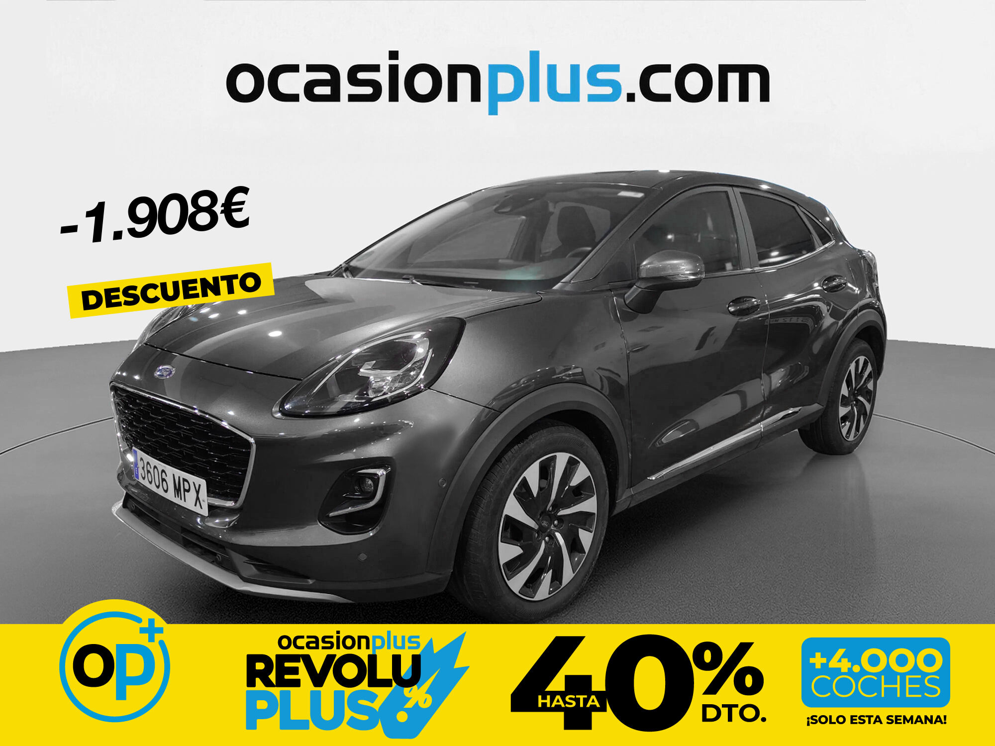 Foto del FORD Puma 1.0 EcoBoost MHEV Titanium Aut. 125