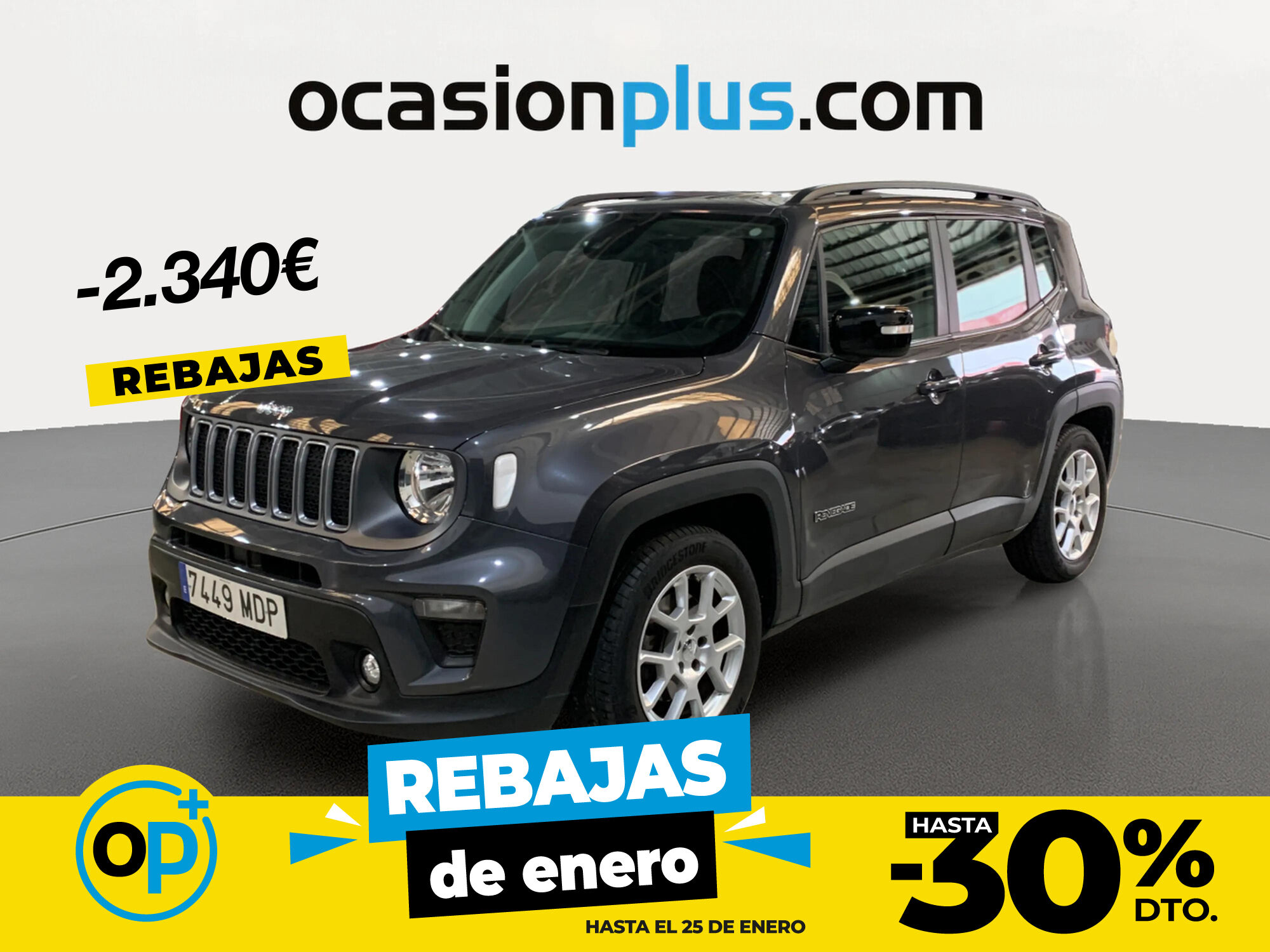 JEEP Renegade (eHybrid 1.5 Limited ATX 96 kW (130 CV)) en Madrid