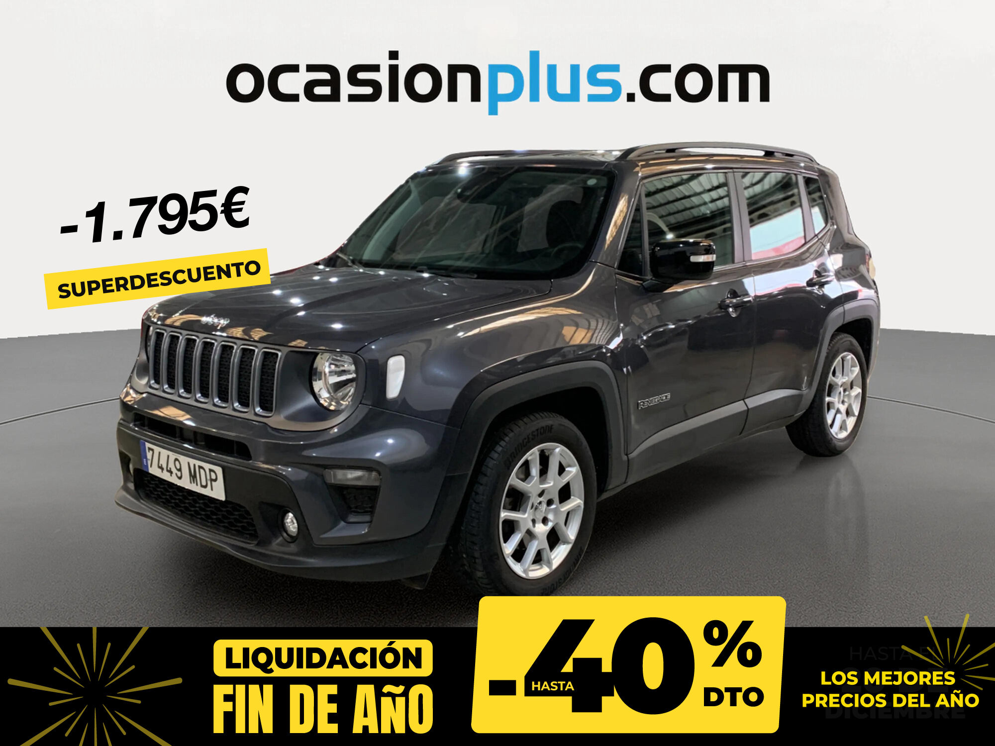 JEEP Renegade (eHybrid 1.5 Limited ATX 96 kW (130 CV)) en Madrid