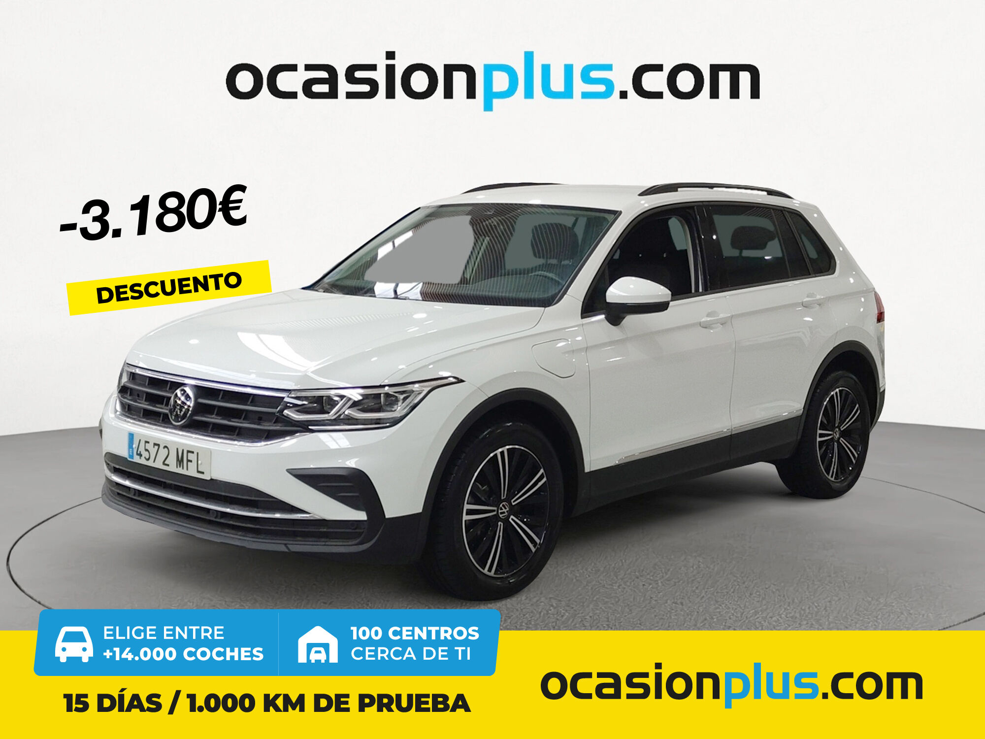 VOLKSWAGEN Tiguan (Life 1.4 TSI eHybrid 180 kW (245 CV) DSG) en Madrid