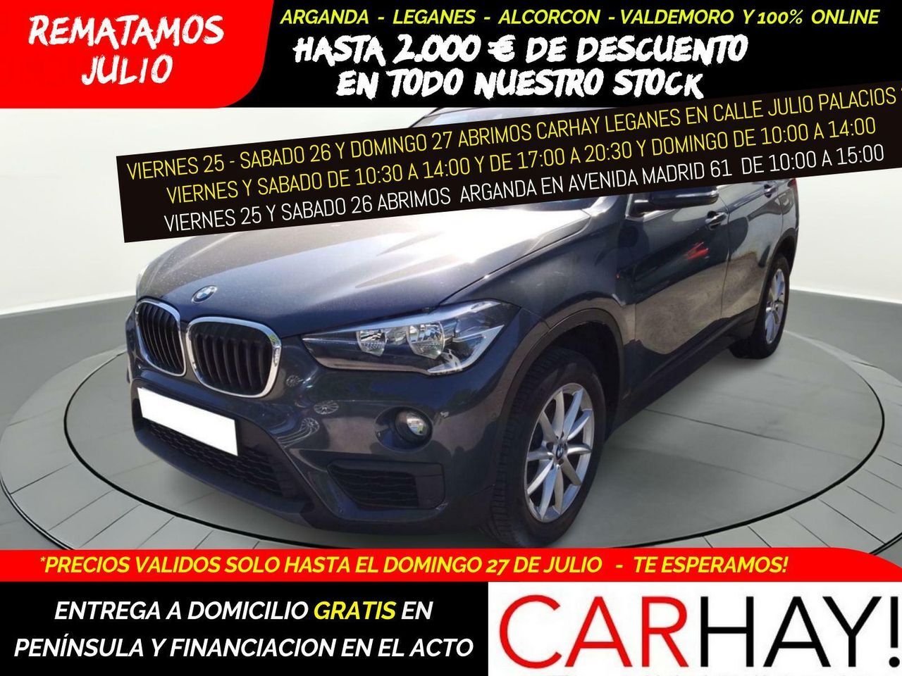 BMW X1 (2.0 d sDrive18 AdBlue Business Model) en Madrid