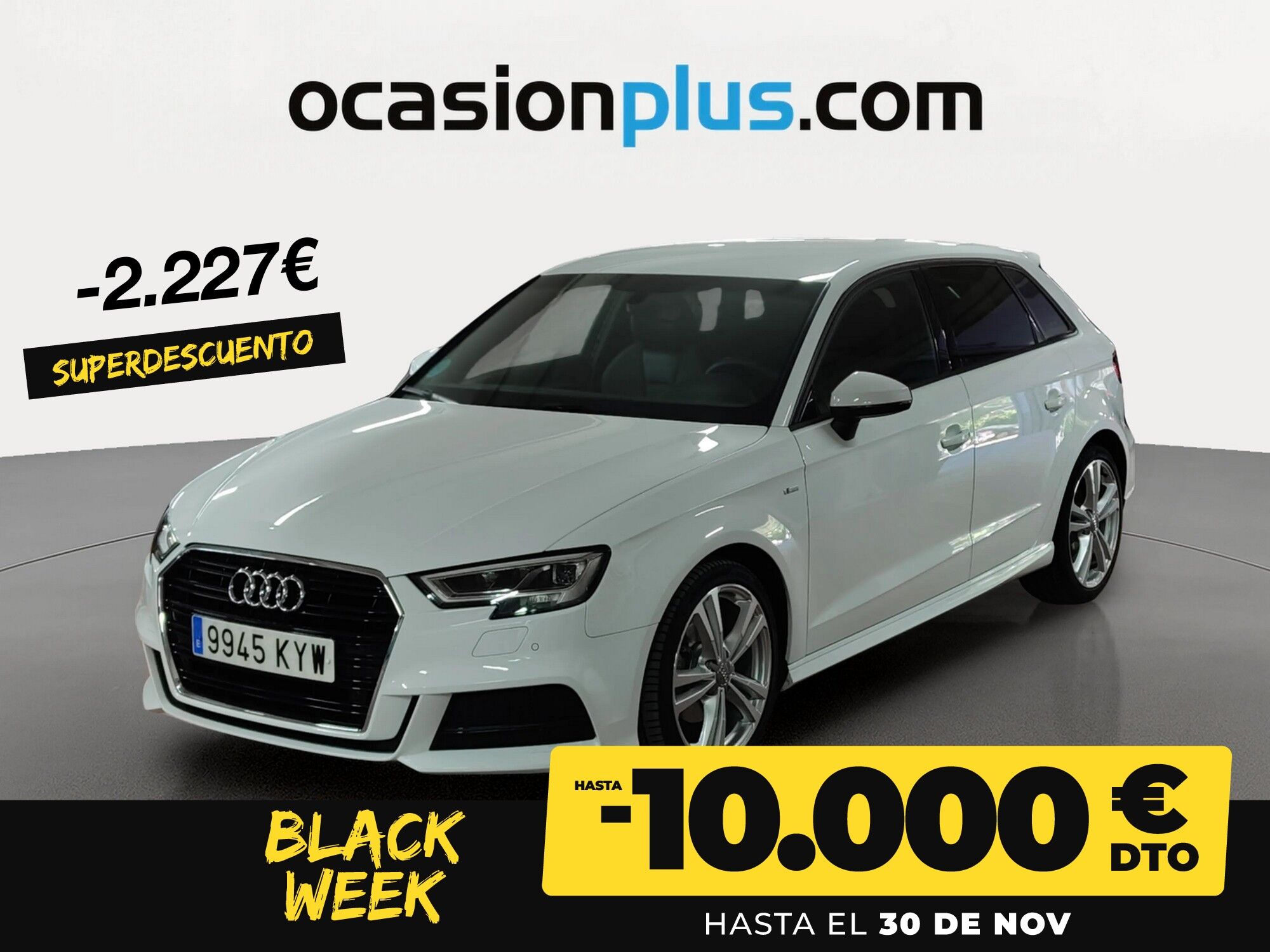 AUDI A3 (S line edition 1.6 TDI 85 kW (116 CV) S tronic) en Madrid