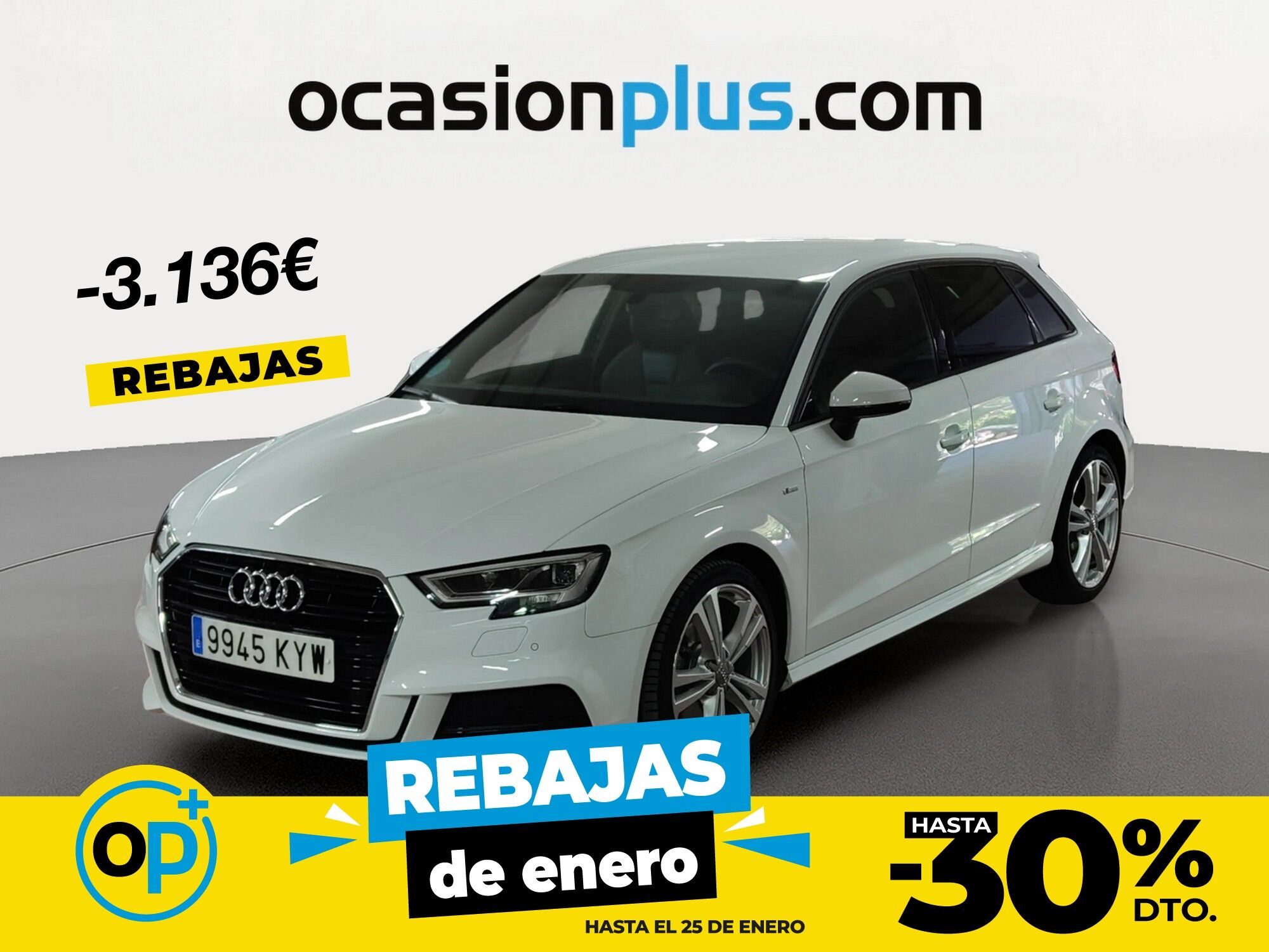 AUDI A3 (S line edition 1.6 TDI 85 kW (116 CV) S tronic) en Madrid