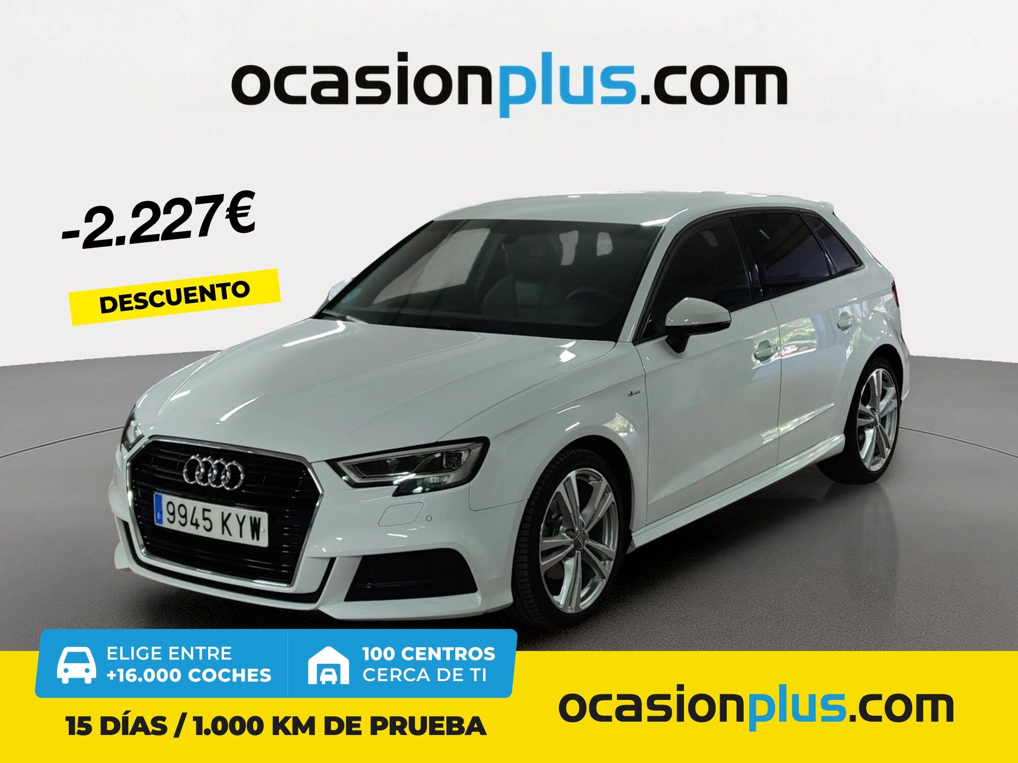AUDI A3 (S line edition 1.6 TDI 85 kW (116 CV) S tronic) en Madrid