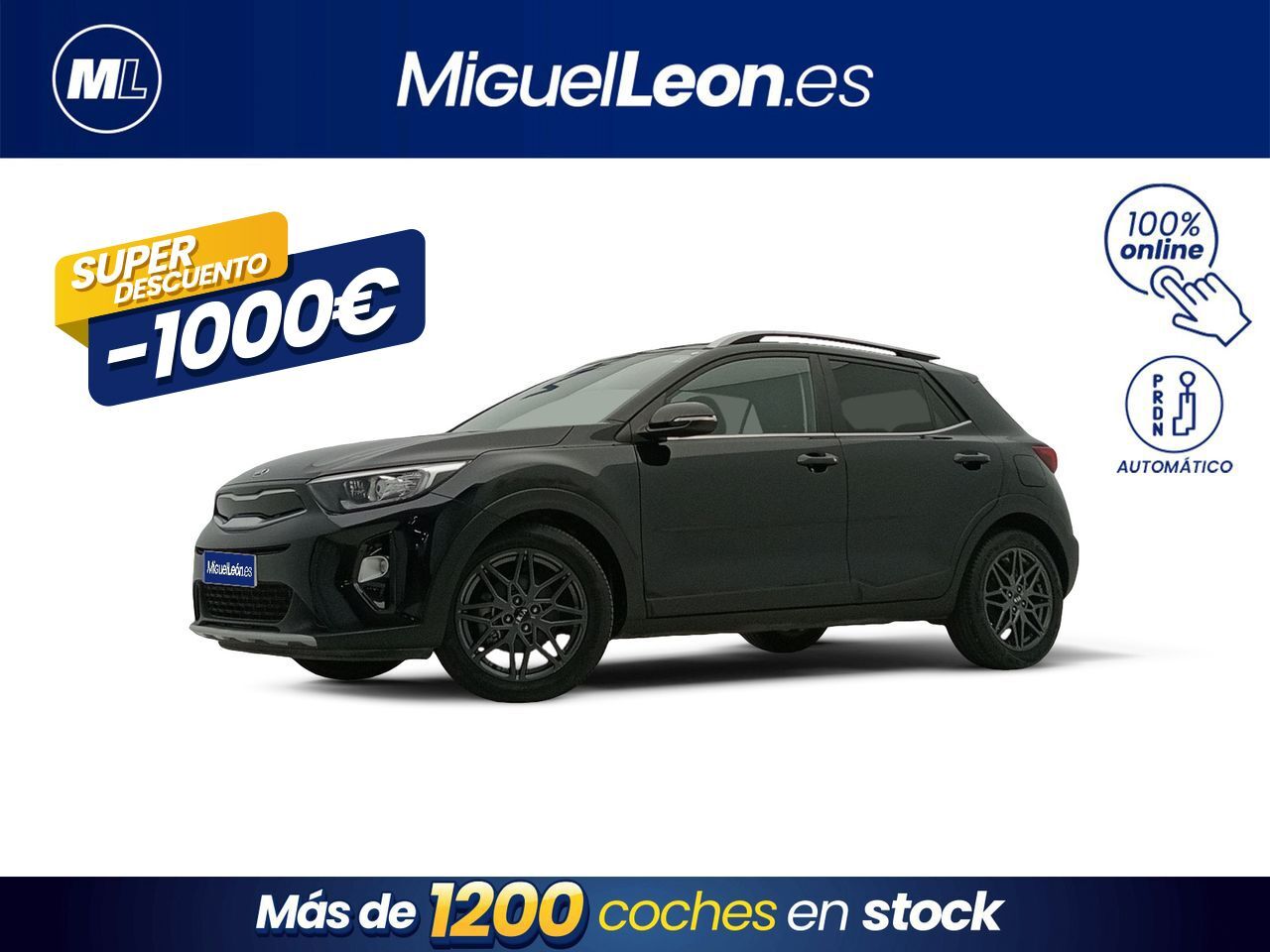 KIA Stonic (1.0 T-GDi 88kW (120CV) Black Edition DCT) en Palmas, Las