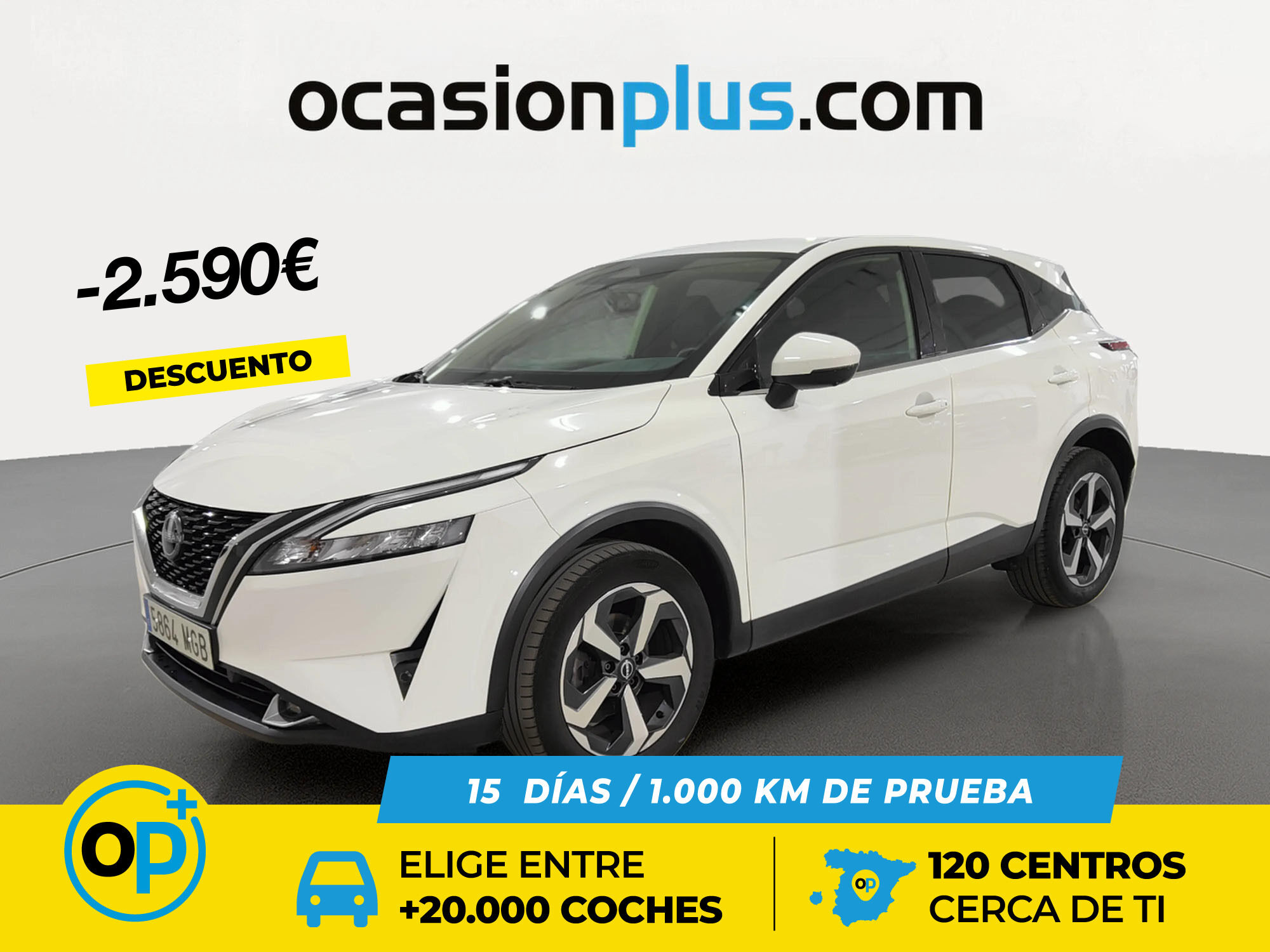 NISSAN Qashqai (DIG-T 160 N-Connecta Xtronic 116 kW (158 CV)) en Madrid