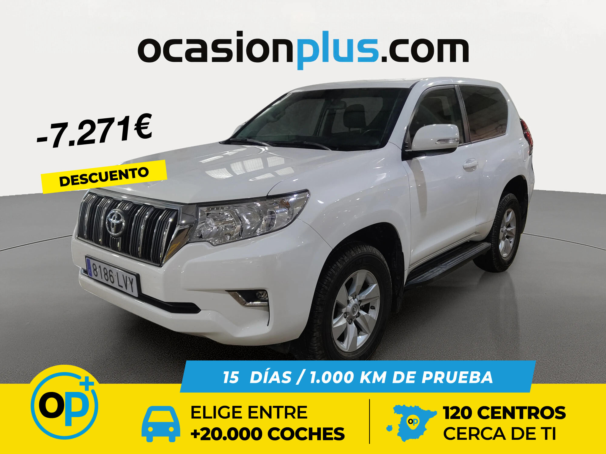 TOYOTA Land Cruiser (2.8 D-4D VXL Auto 150 kW (204 CV)) en Madrid