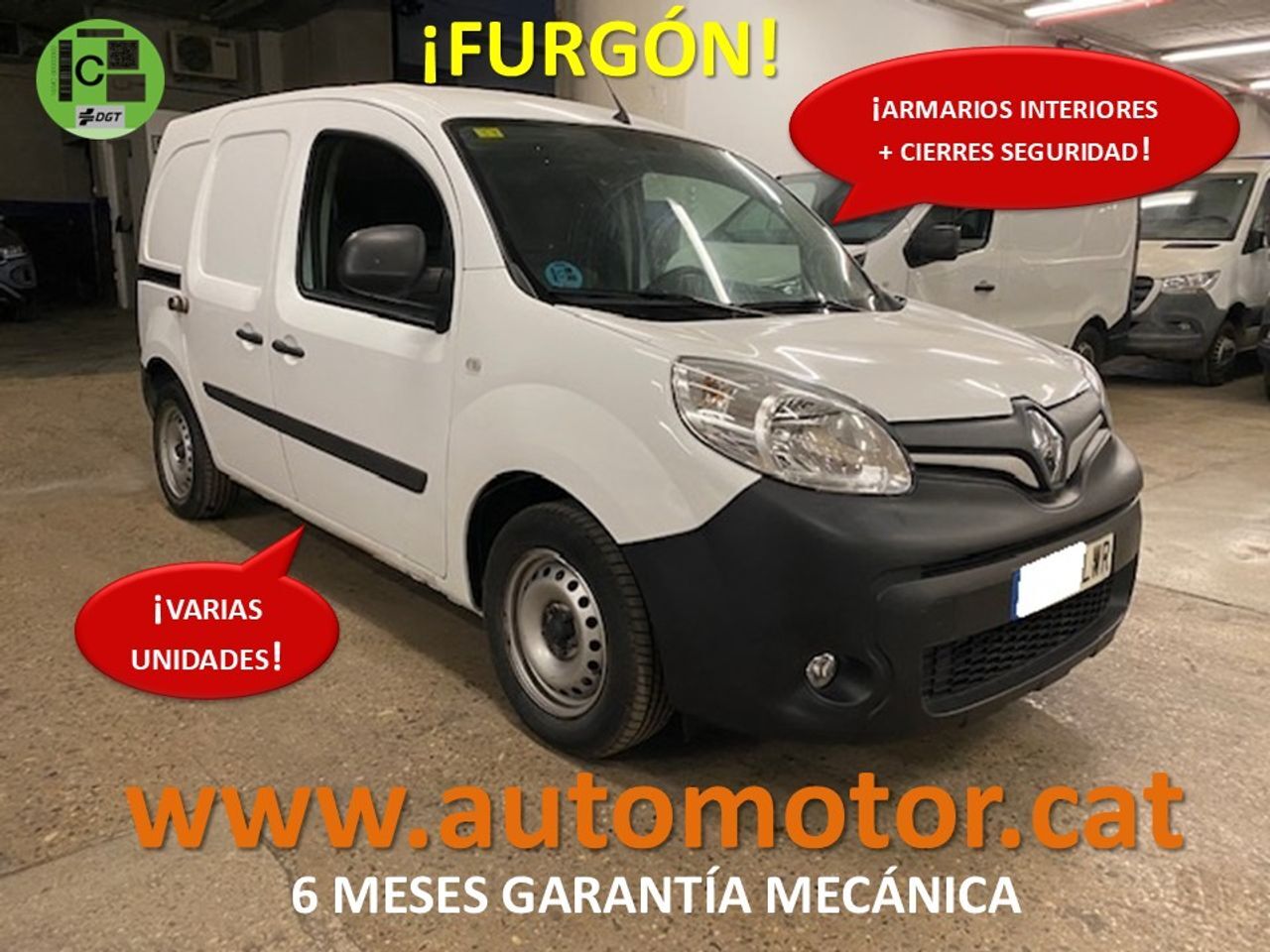 RENAULT Kangoo (Fg. 1.5dCi Profesional 80cv.) en Barcelona
