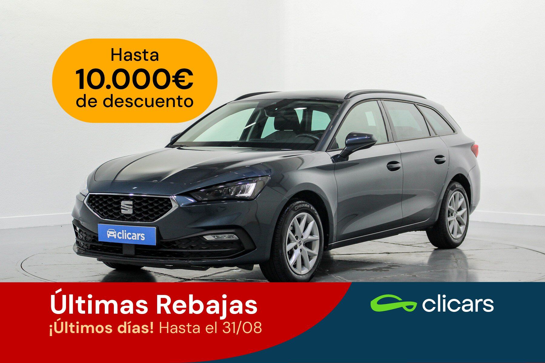 SEAT León (León ST 2.0TDI CR S&S Style Launch Pack con Navega DSG-7 150) en