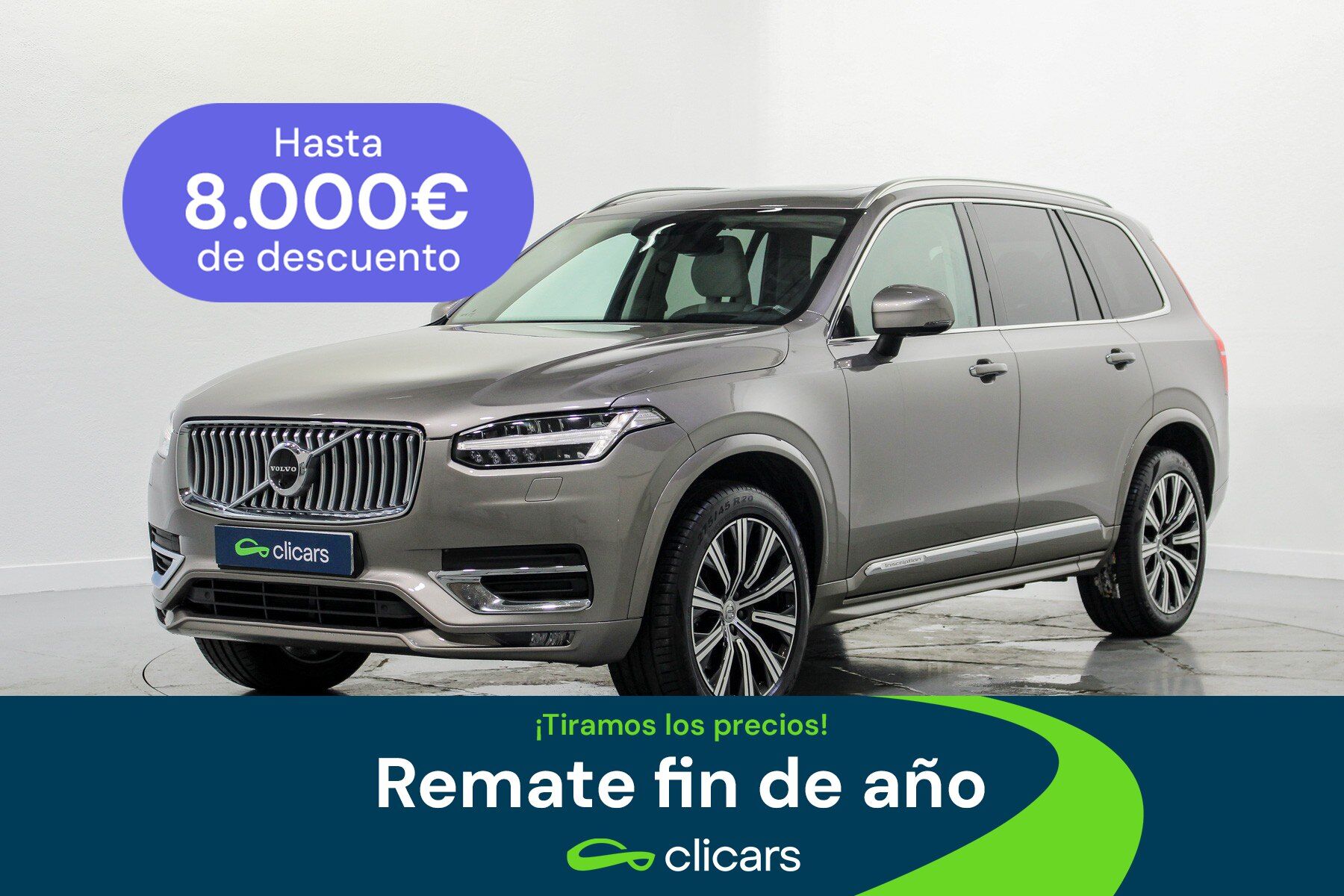VOLVO XC90 (XC90 B5 Inscription 7pl. AWD Aut.) en Madrid