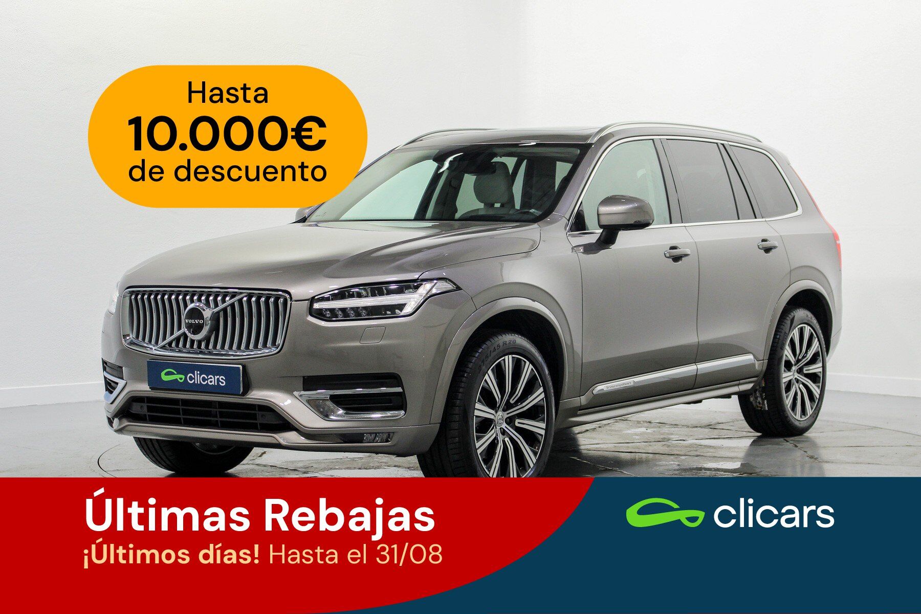 VOLVO XC90 (XC90 B5 Inscription 7pl. AWD Aut.) en Madrid