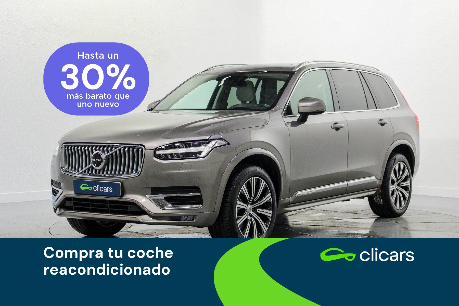 VOLVO XC90 (XC90 B5 Inscription 7pl. AWD Aut.) en Madrid