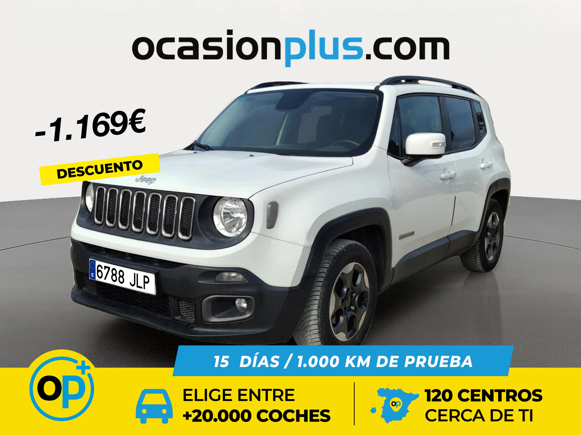 JEEP Renegade (1.6 Multijet Longitude 4x2 88 kW (120 CV)) en Madrid