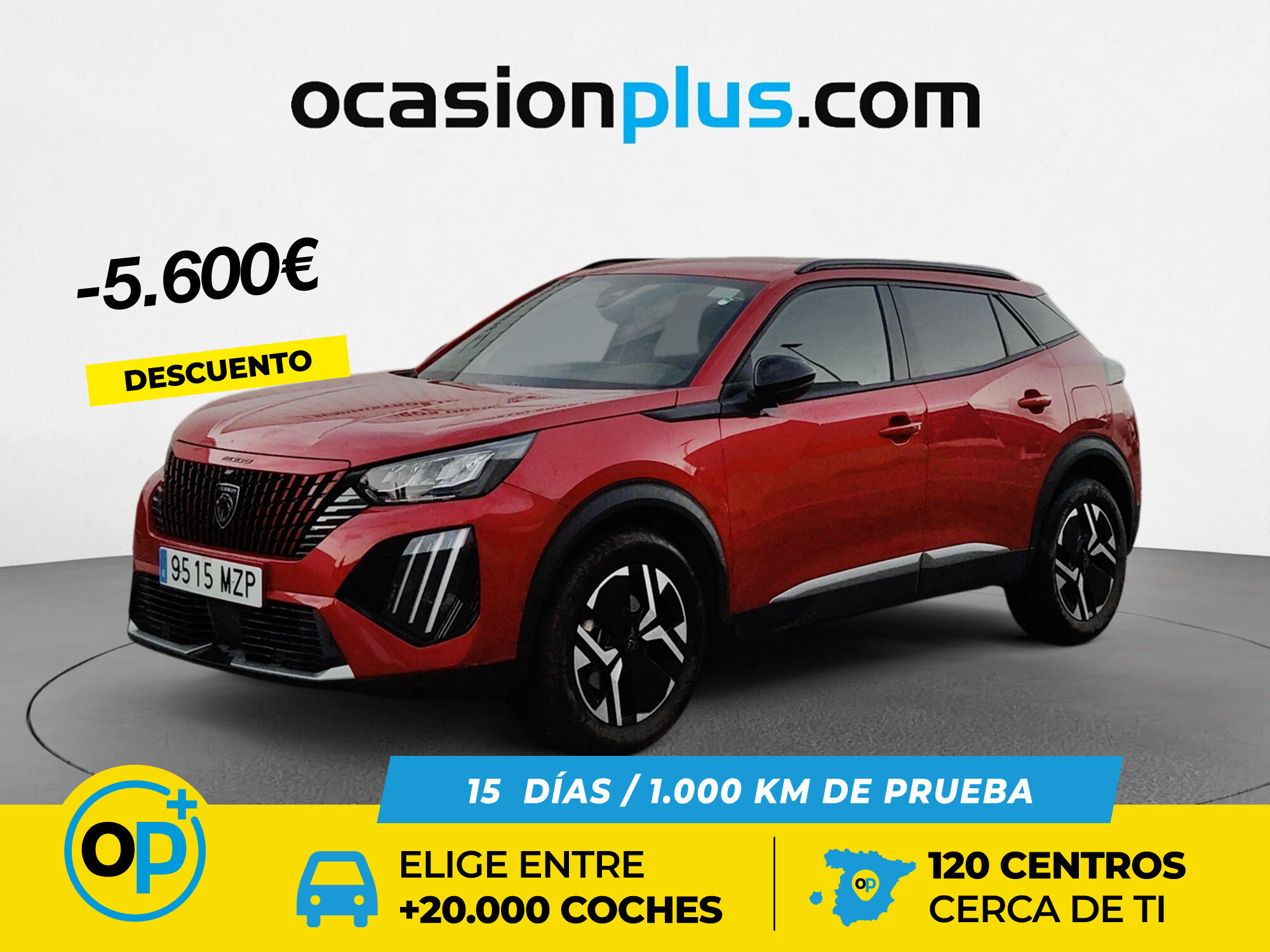 PEUGEOT 2008 (Allure Hybrid eDCS6 100 kW (136 CV)) en Madrid