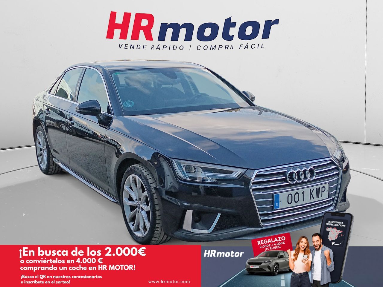 AUDI A4 (2.0 TDI 150 sport edition) en Madrid