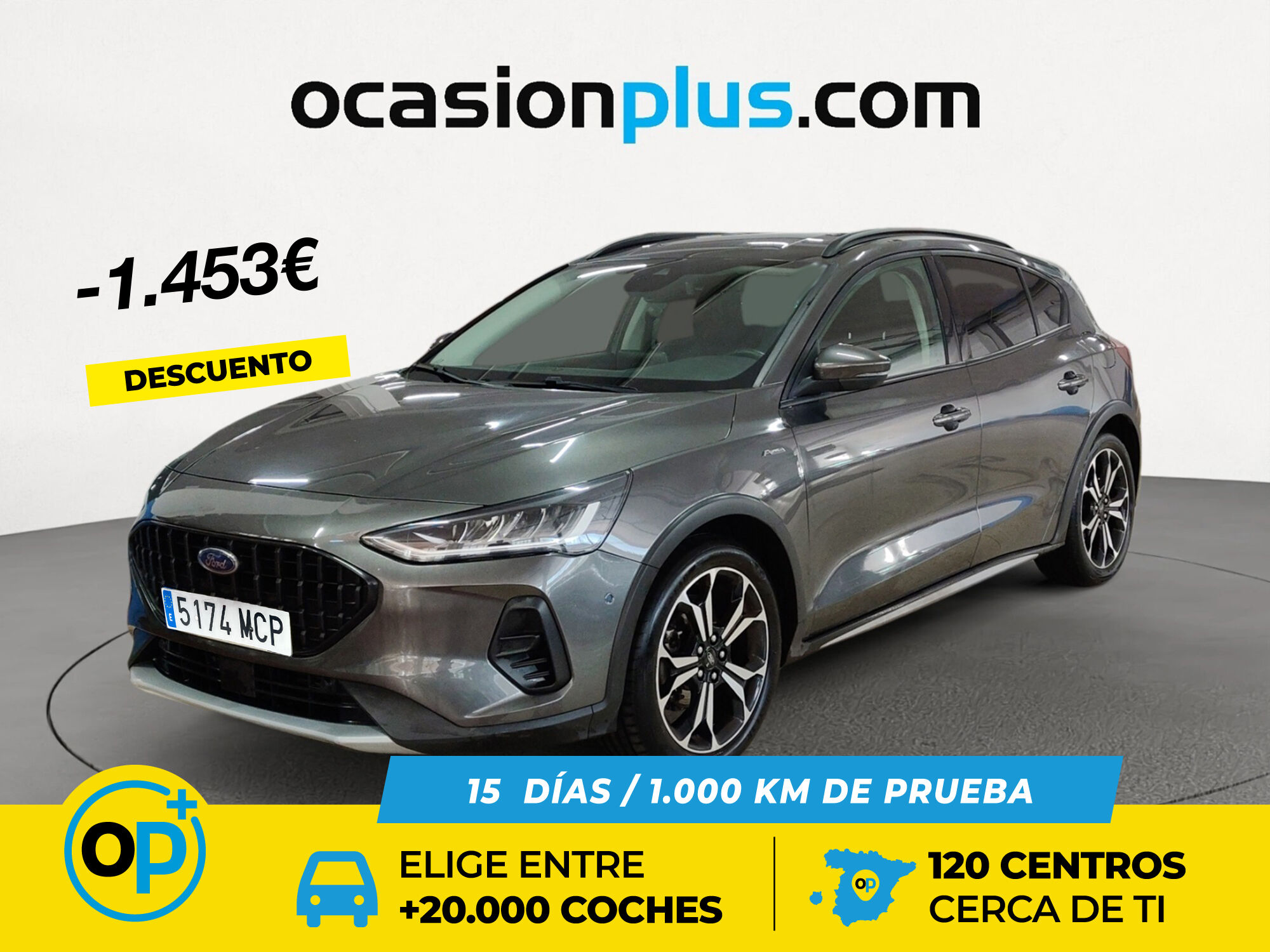 FORD Focus (1.0 Ecoboost MHEV Active 114 kW (155 CV)) en Madrid