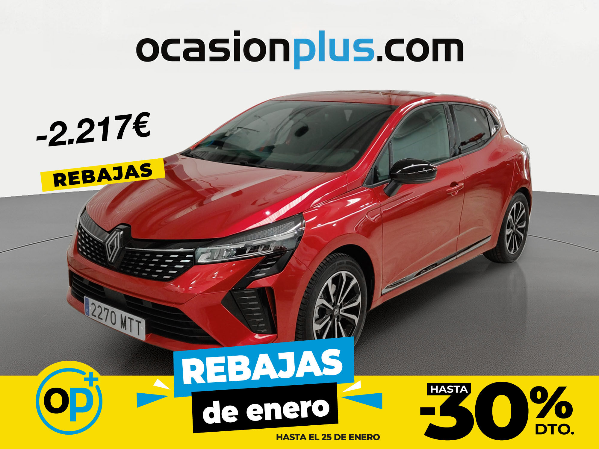 RENAULT Clio (Techno E-Tech full Híbrido 105 kW (143 CV)) en Madrid