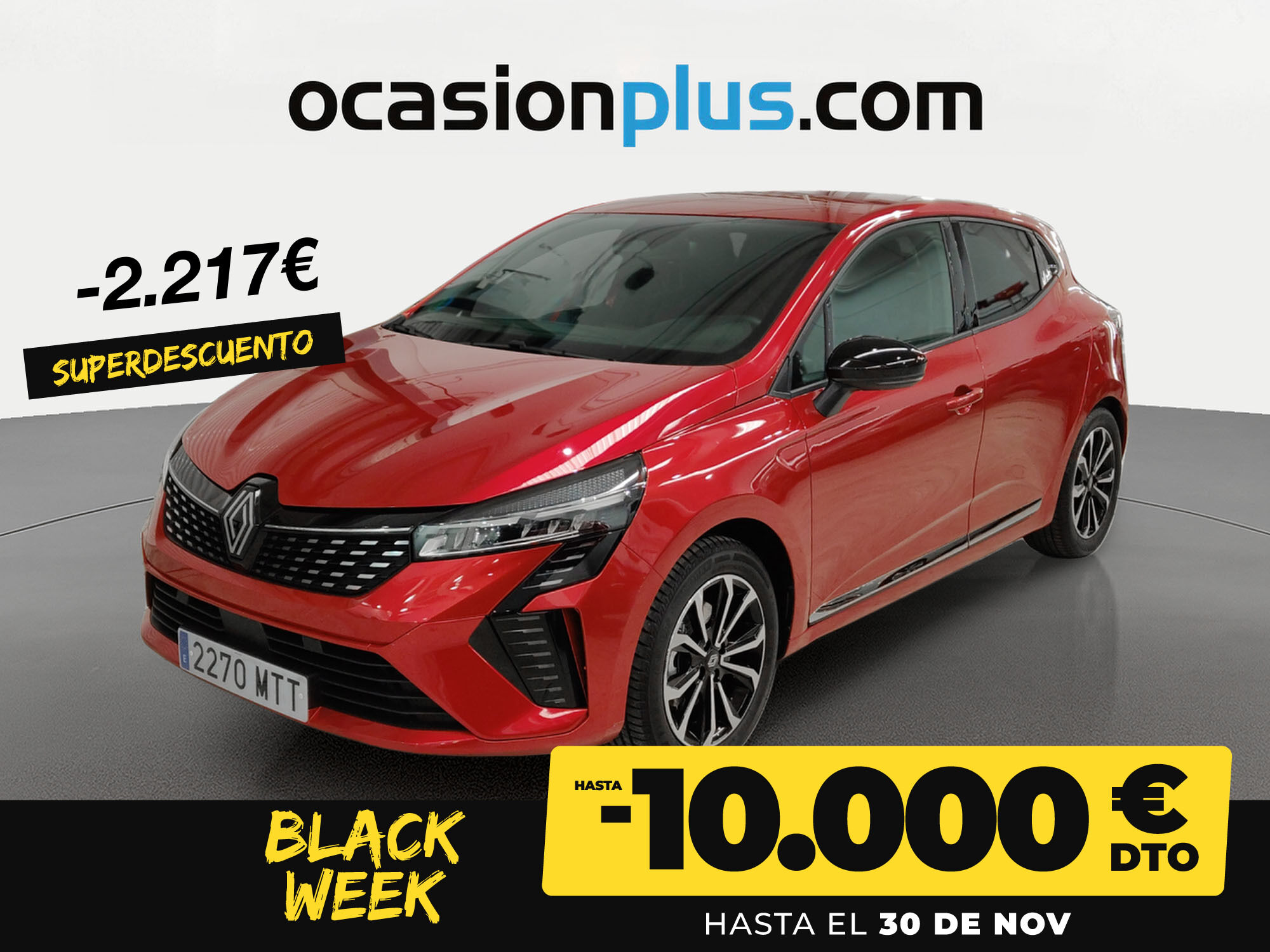 RENAULT Clio (Techno E-Tech full Híbrido 105 kW (143 CV)) en Madrid