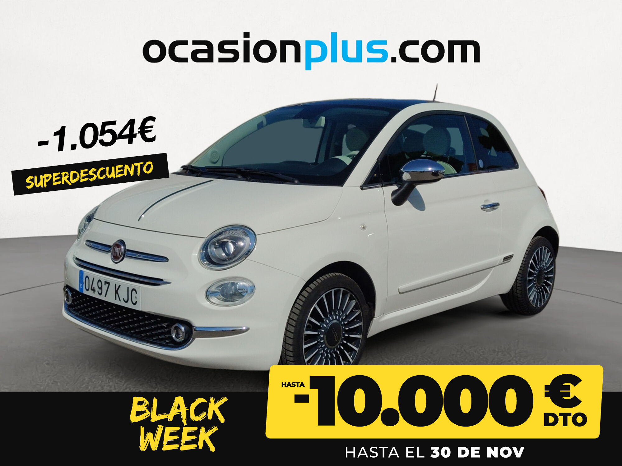FIAT 500 (1.2 8v Mirror 51 kW (69 CV)) en Madrid