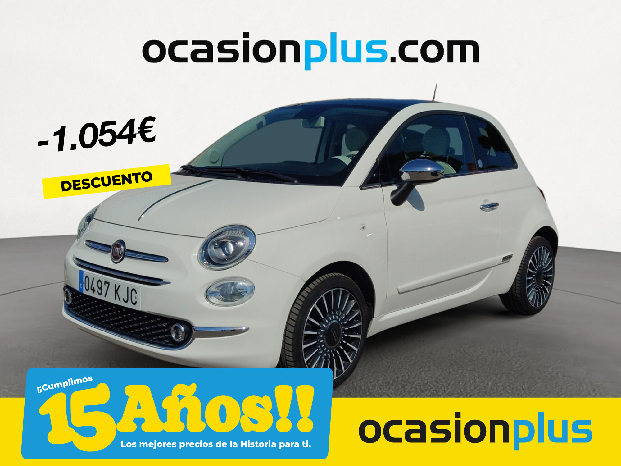 FIAT 500 (1.2 8v Mirror 51 kW (69 CV)) en Madrid