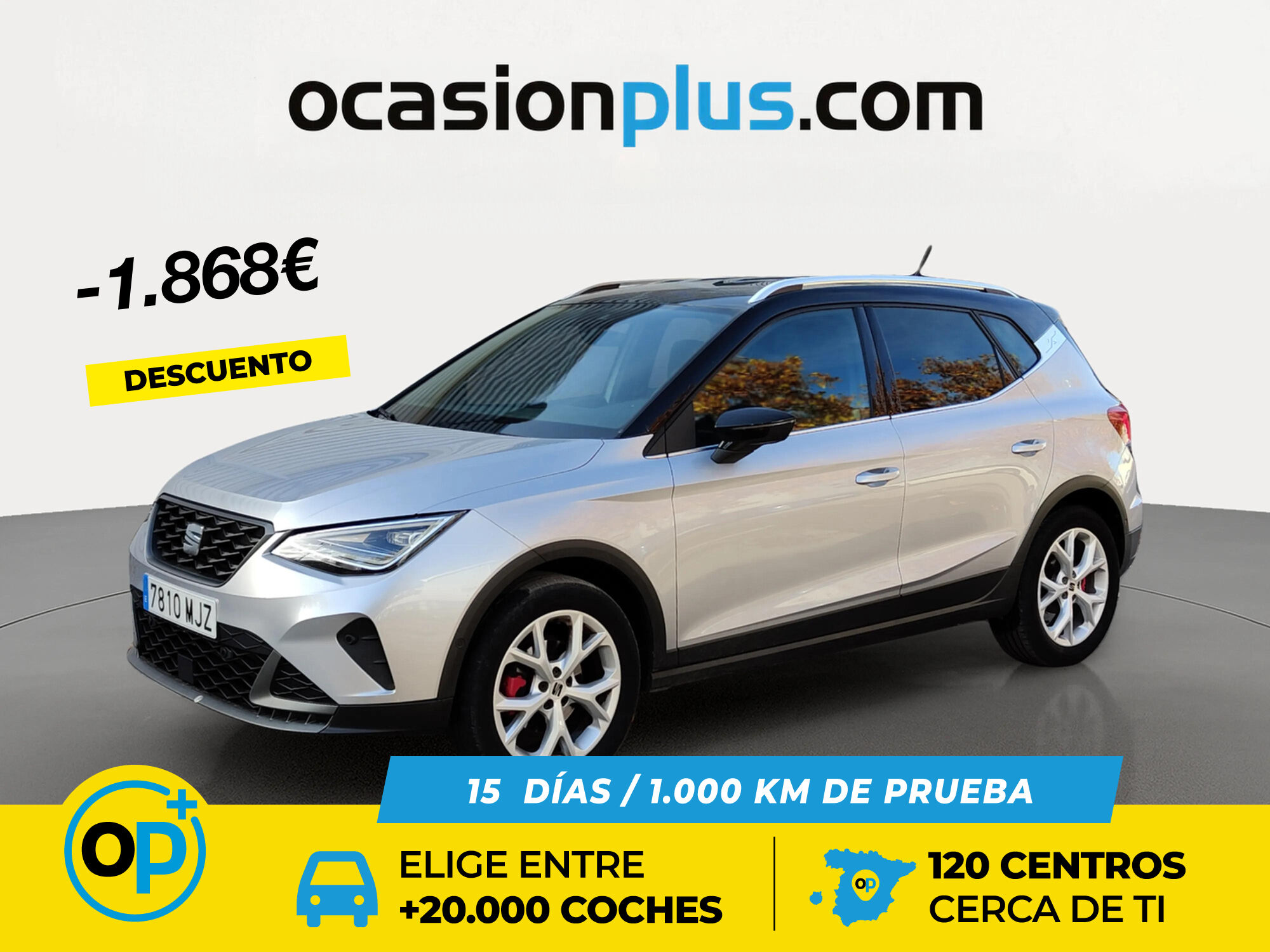 SEAT Arona (1.5 TSI FR XL DSG 110 kW (150 CV)) en Madrid