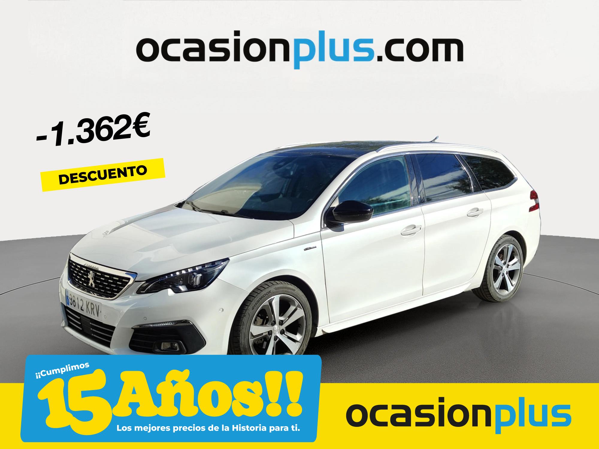 PEUGEOT 308 (1.5 BlueHDi S&S GT Line EAT8 96 kW (130 CV)) en Madrid