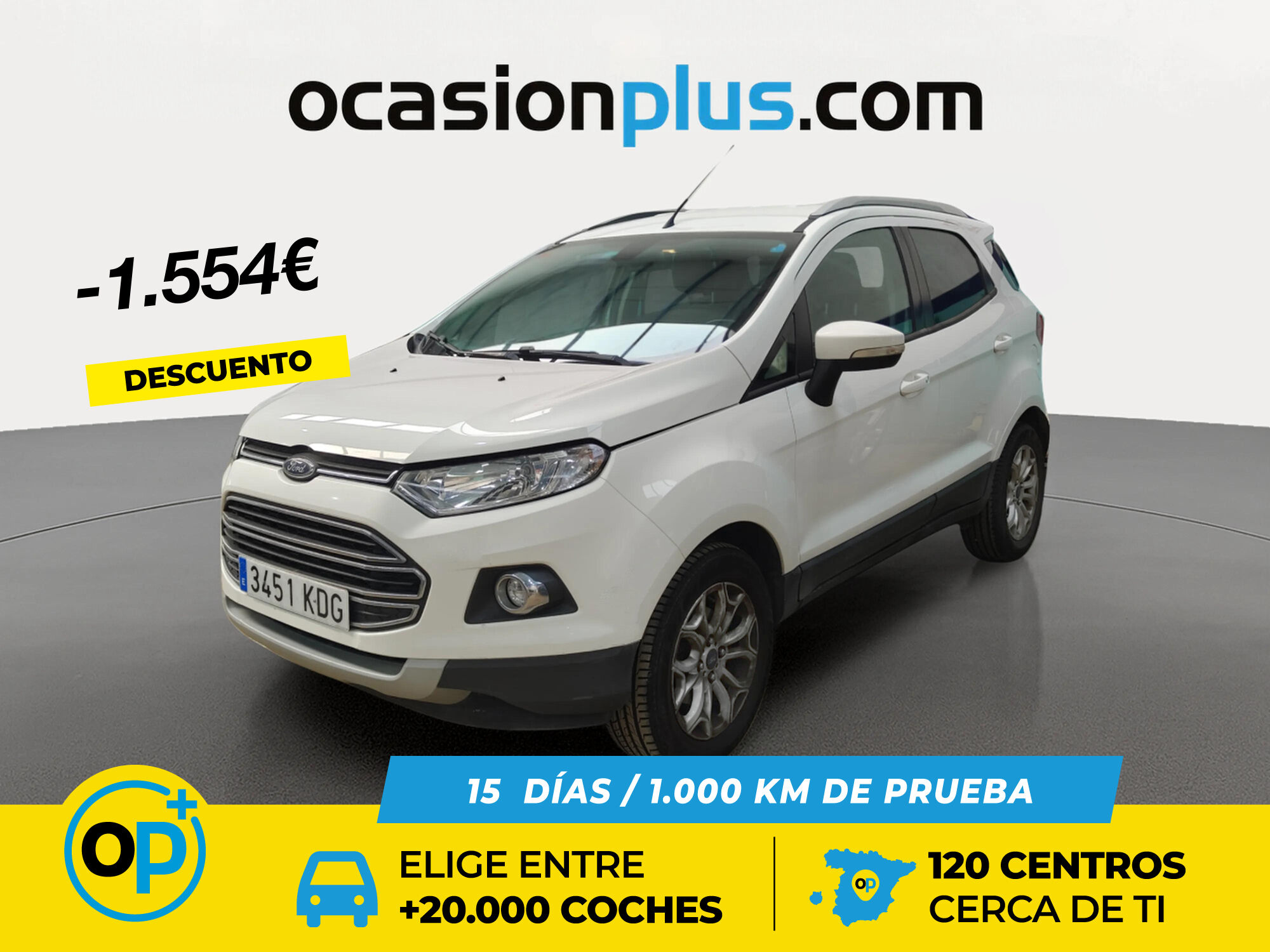 FORD EcoSport (1.0 EcoBoost S&S Titanium 92 kW (125 CV)) en Madrid