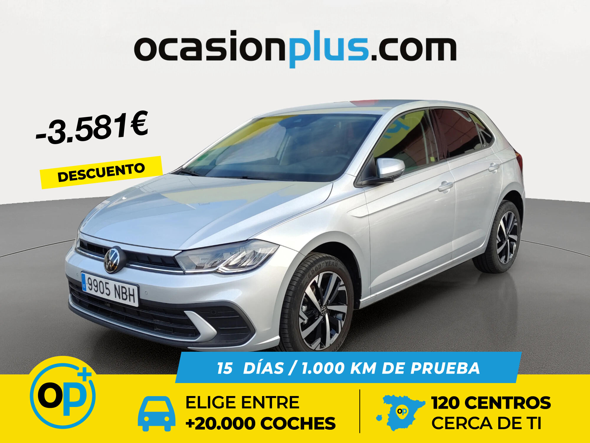 VOLKSWAGEN Polo (``Más`` 1.0 TSI 70 kW (95 CV) DSG) en Madrid
