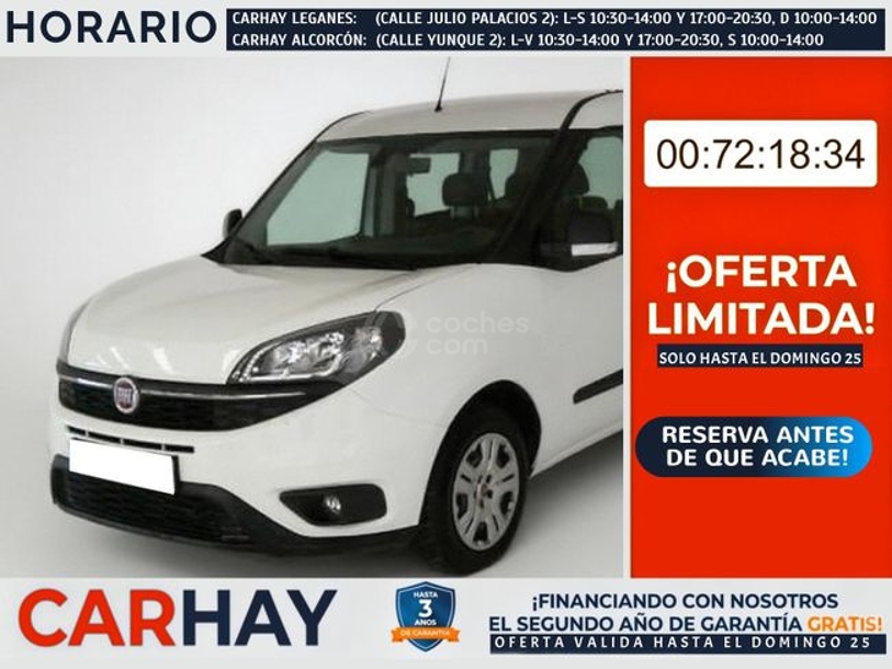 Foto del FIAT Dobló Cargo 1.3Mjt Base Plus 70kW