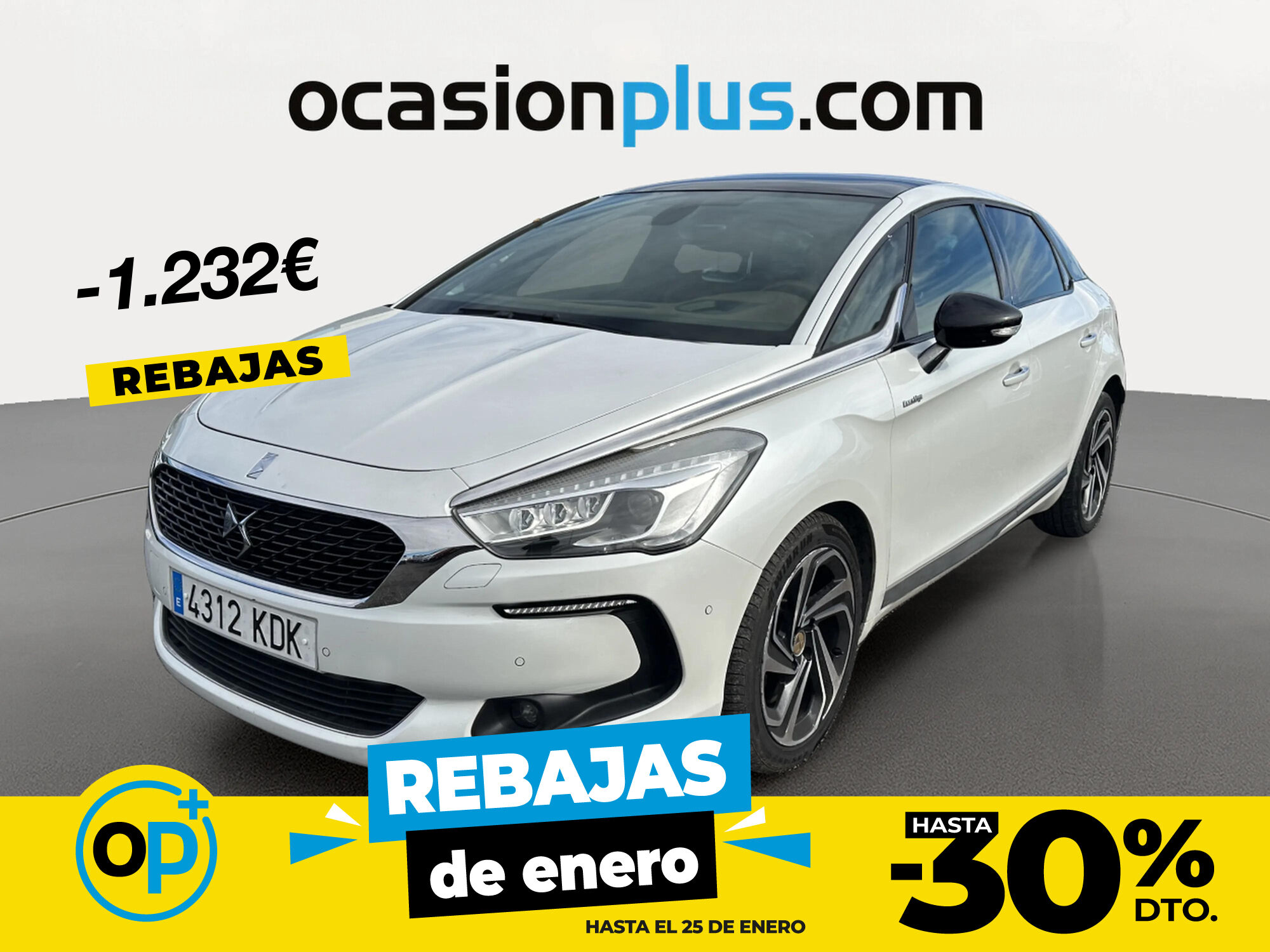 DS DS5 (BlueHdi 180 Prestige EAT6 133 kW (181 CV)) en Madrid