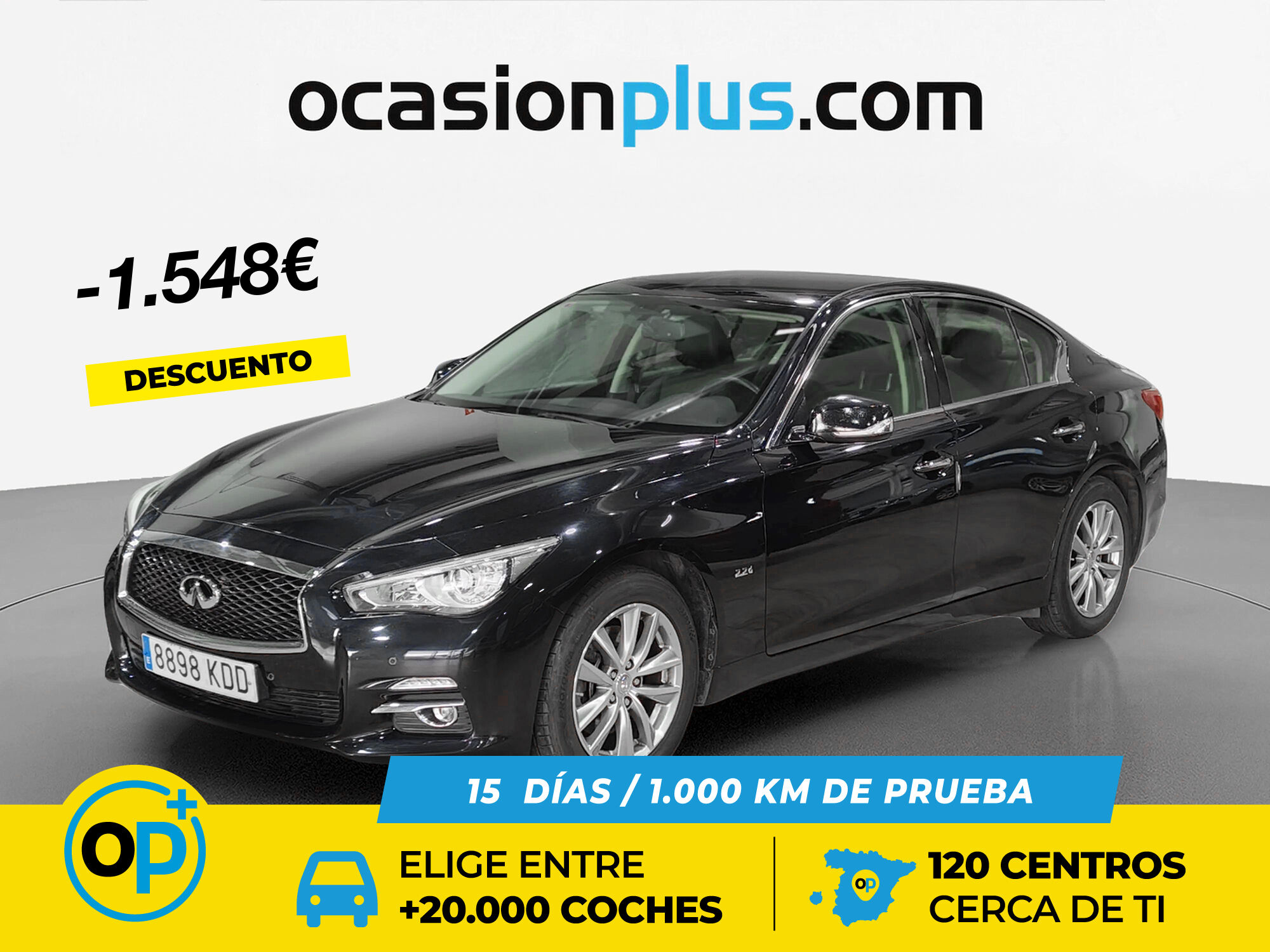 INFINITI Q50 (2.2d GT Premium Aut. 7V 125 kW (170 CV)) en Madrid