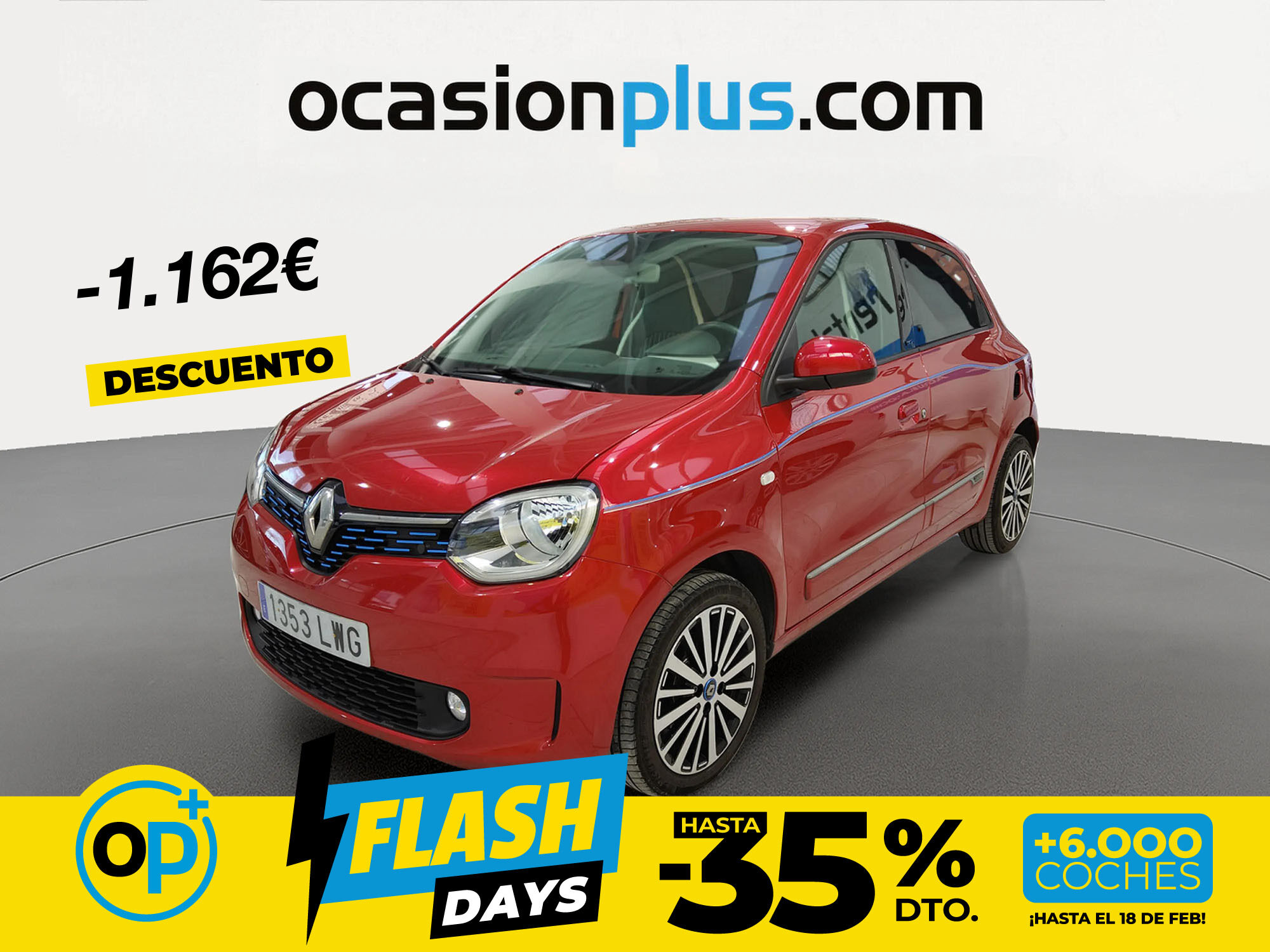 Foto del RENAULT Twingo Electric Serie Limitada Vibes R80 60kW Batería 20kW-h