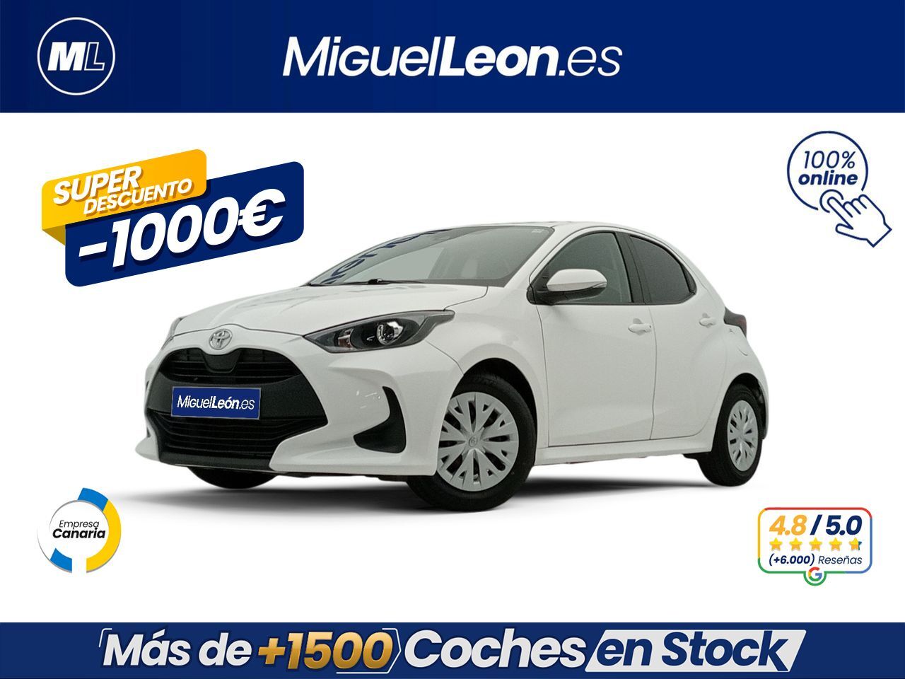 TOYOTA Yaris (1.5 125 S-Edition) en Palmas, Las