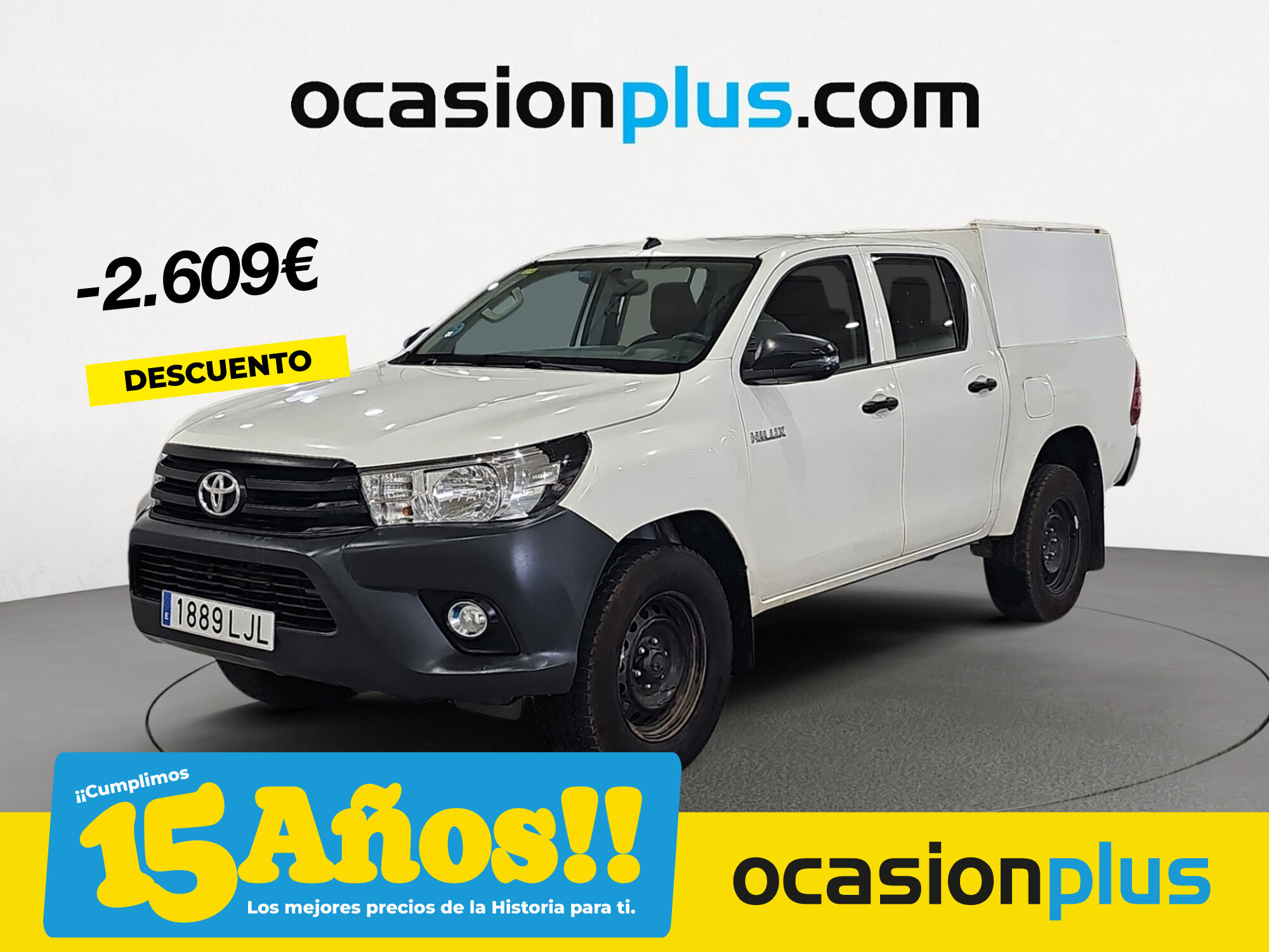 TOYOTA Hilux (2.4 D-4D Doble Cabina GX 110 kW (150 CV)) en Madrid